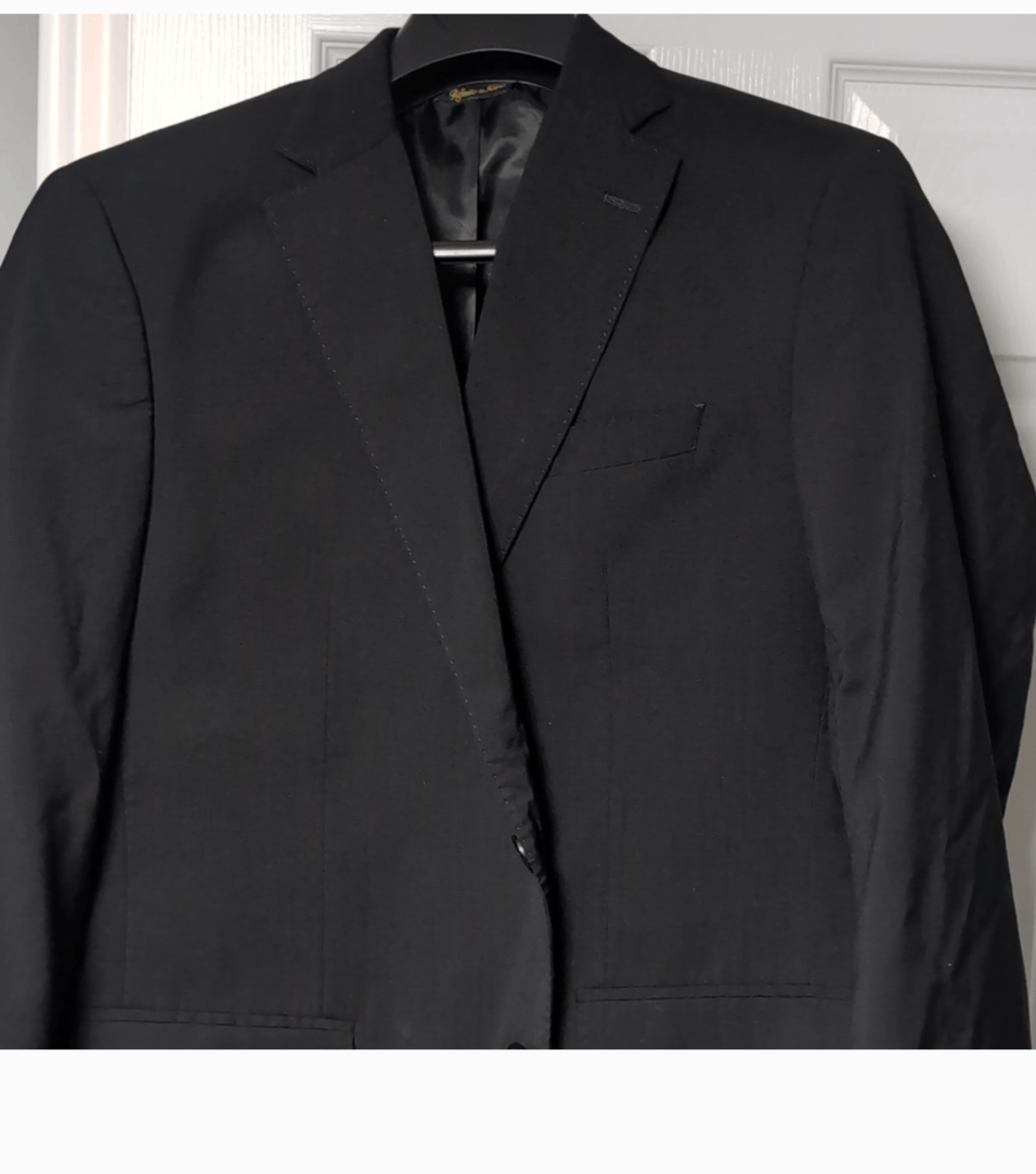 Enrico Coveri Enrico Coveri Black Single Breasted Blazer Size 46R - 1 Thumbnail