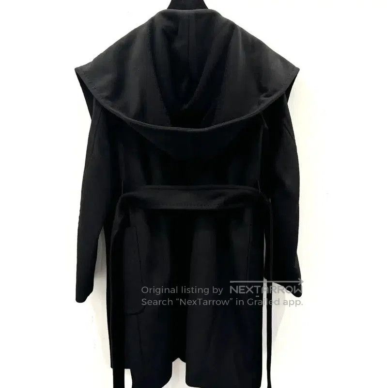 Max Mara MaxMara Black Polyester Women's Coat . Size S / US 4 / IT 40 - 2 Thumbnail