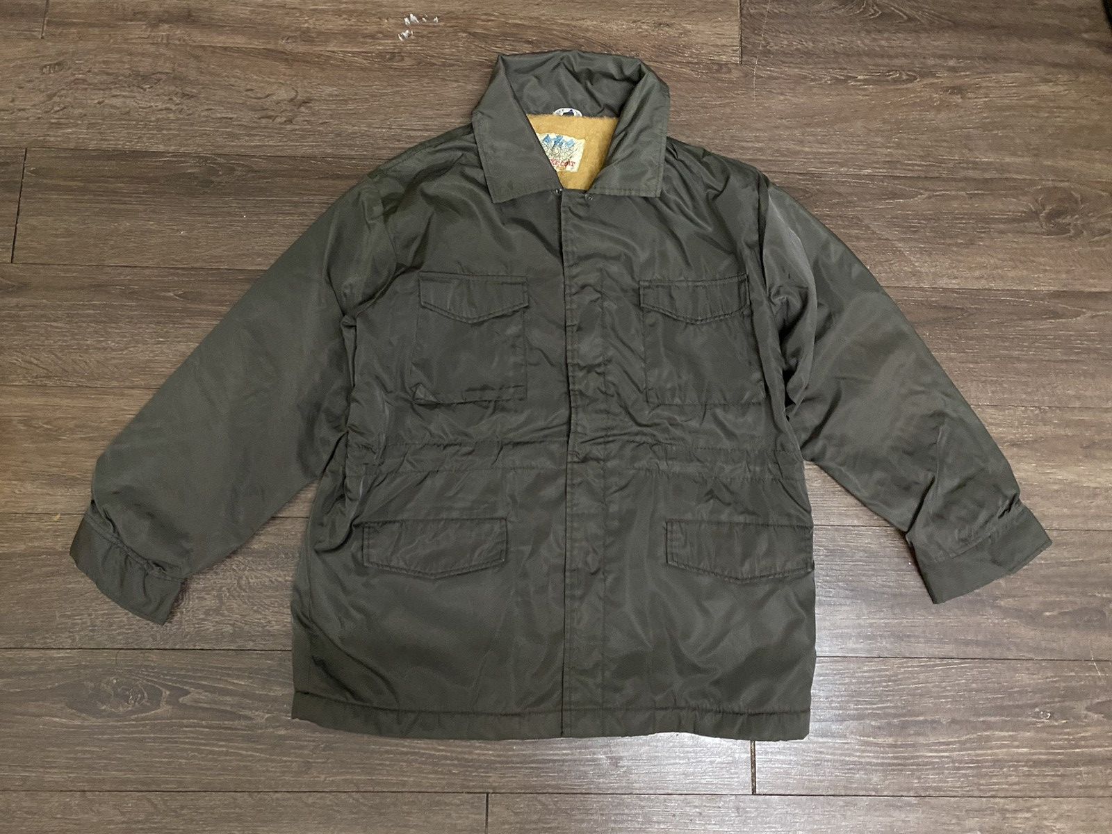 image of Deluxe x Deluxe Japan Multipocket Coat in Green, Men's (Size Large)