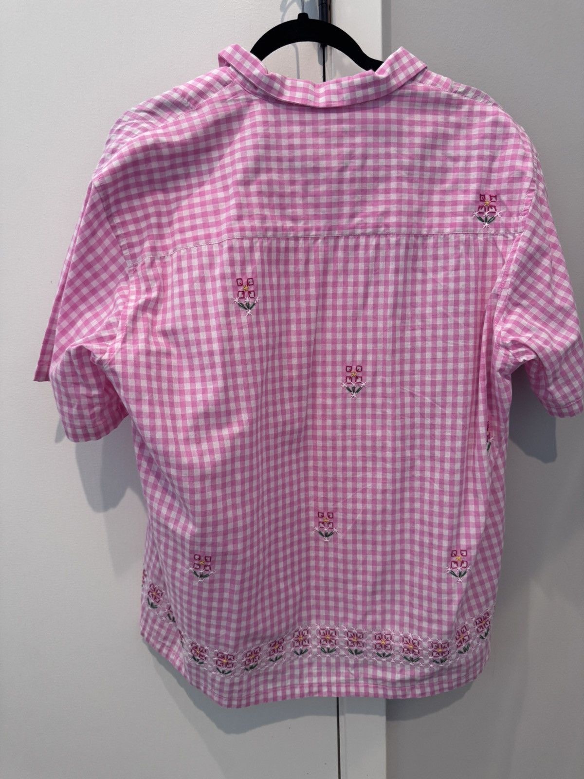 HARAGO Hand madd short sleeve button down Size US L / EU 52-54 / 3 - 4 Thumbnail
