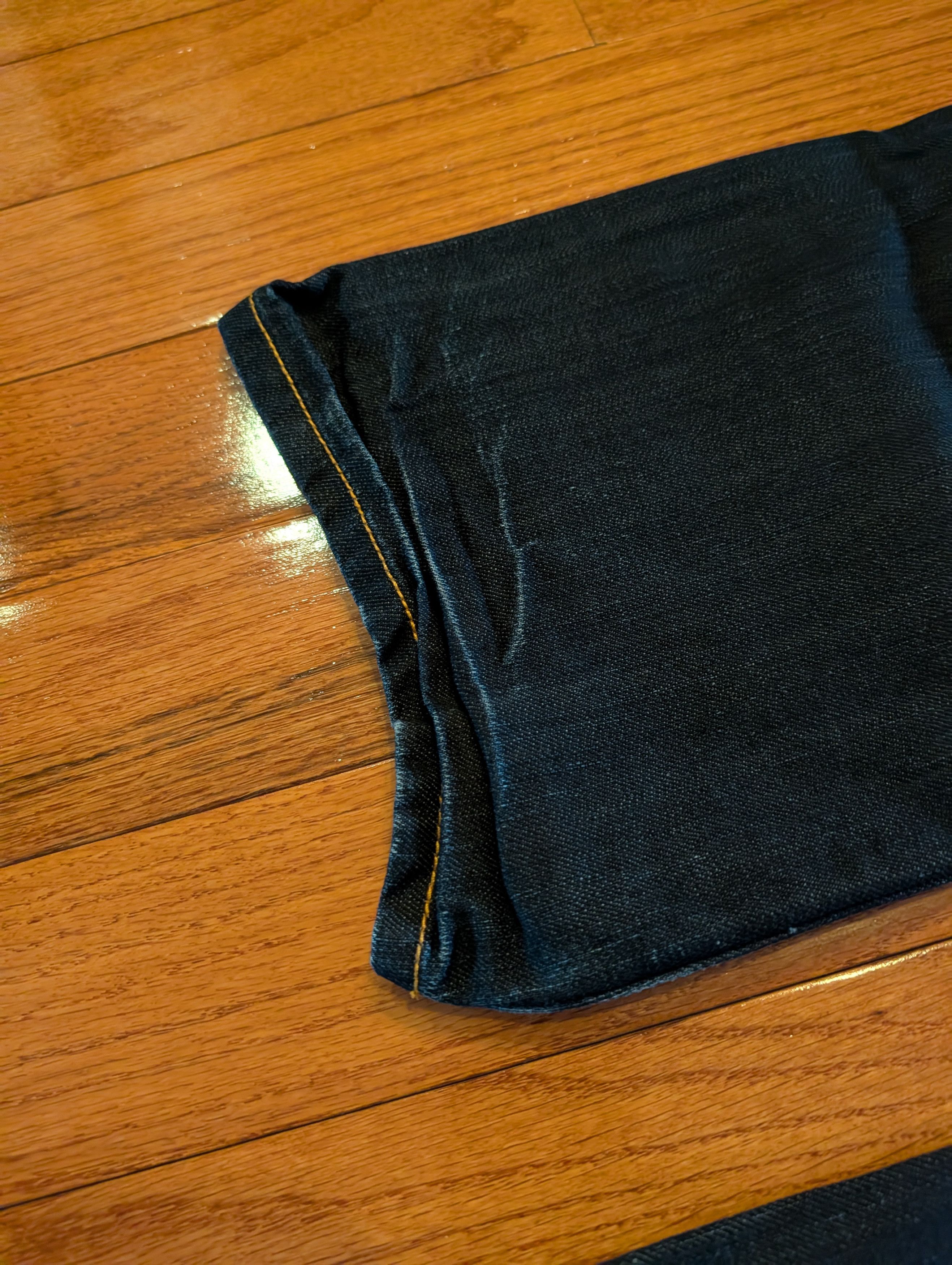 Black Label VTG Black Label Denim Jeans Relaxed Straight Leg Men's 36x34 Size US 36 / EU 52 - 6 Thumbnail