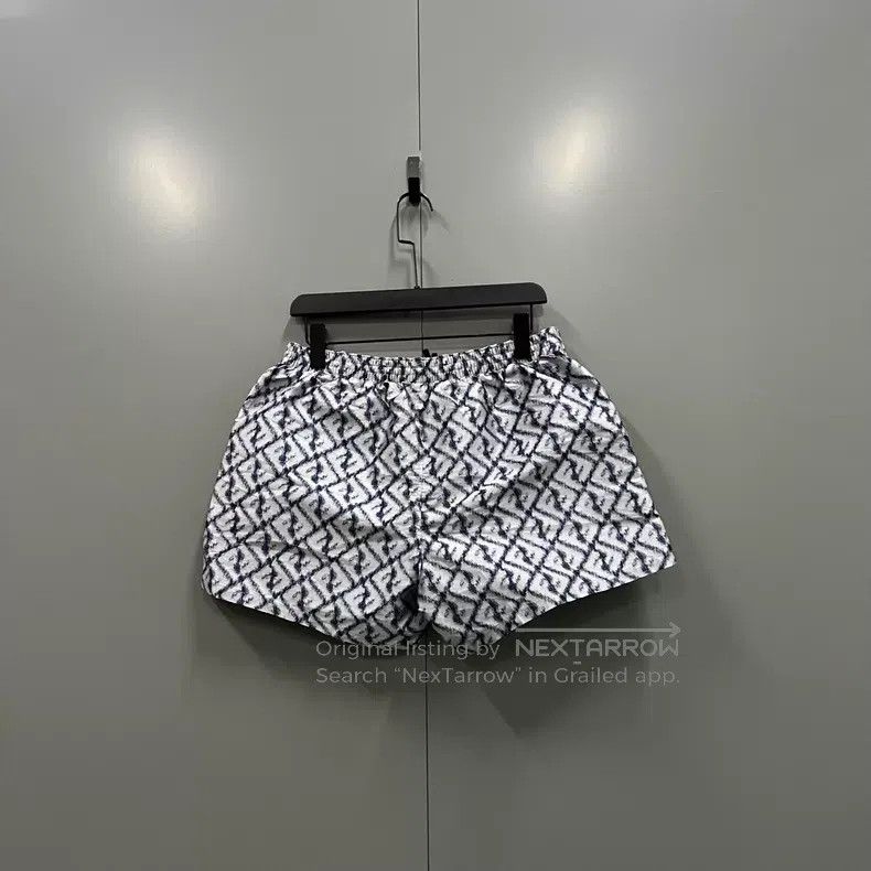 Fendi Fendi Blue Full FF Short Pants Size US 36 / EU 52 - 2 Thumbnail