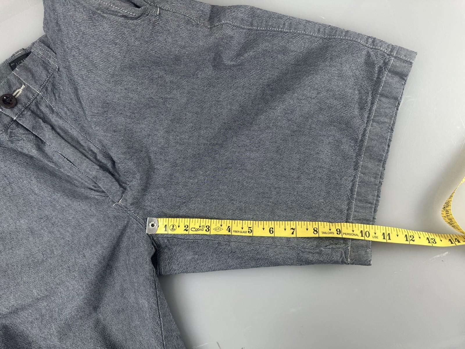J.Crew J. Crew Men's Medium Blue 33/10.5 Stretch Shorts Size US 33 - 4 Thumbnail