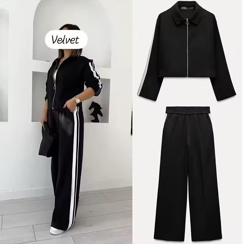 Designer × Vintage Women Suits Sports Jacket + Pants Size XS / US 0-2 / IT 36-38 - 1 Thumbnail