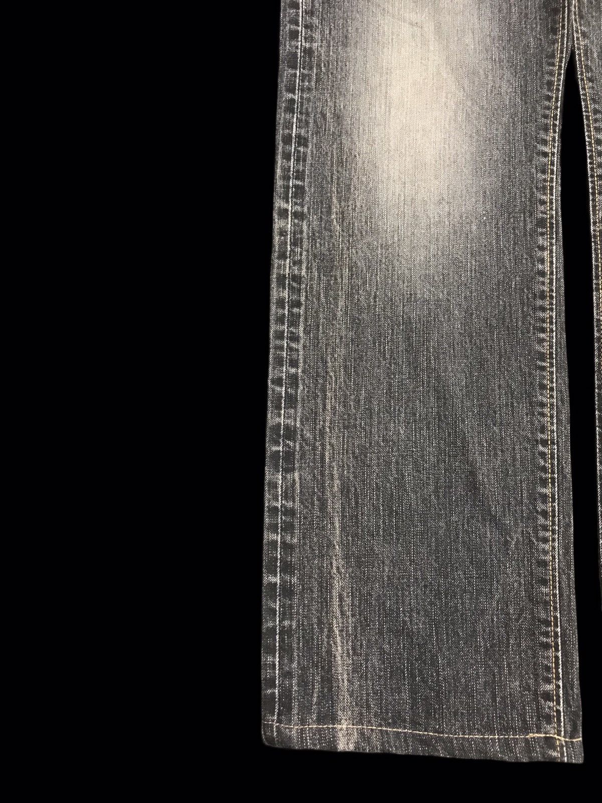 Edwin 💥90s Style💥Vtg EDWIN RAW FADE BLCK WASH Selvedge Denim F52 Size US 29 - 8 Thumbnail