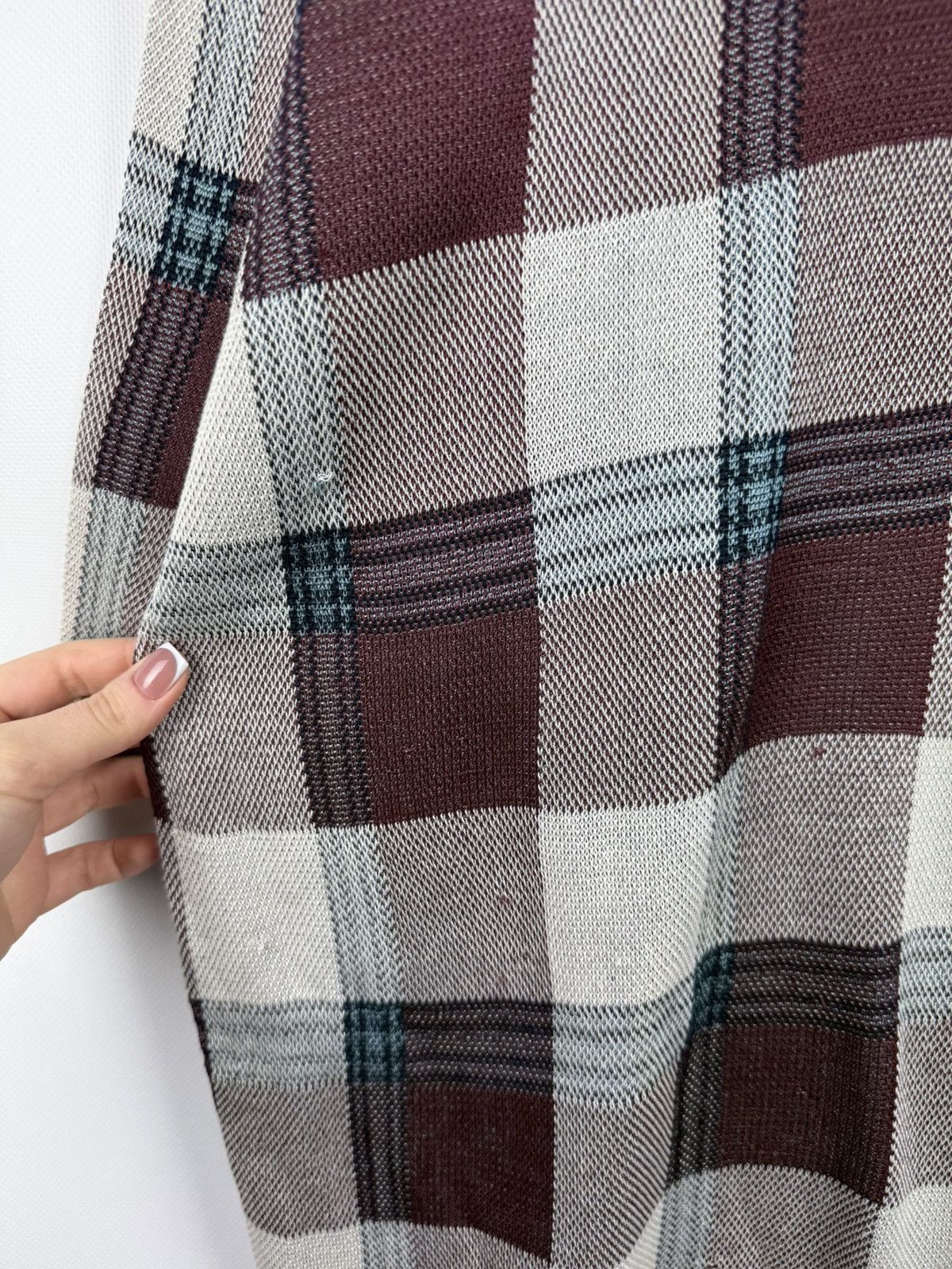 Acne Studios Acne Studios Beah Check SS17 Ladies Oversized Sweater Dress Size XS / US 0-2 / IT 36-38 - 18 Thumbnail