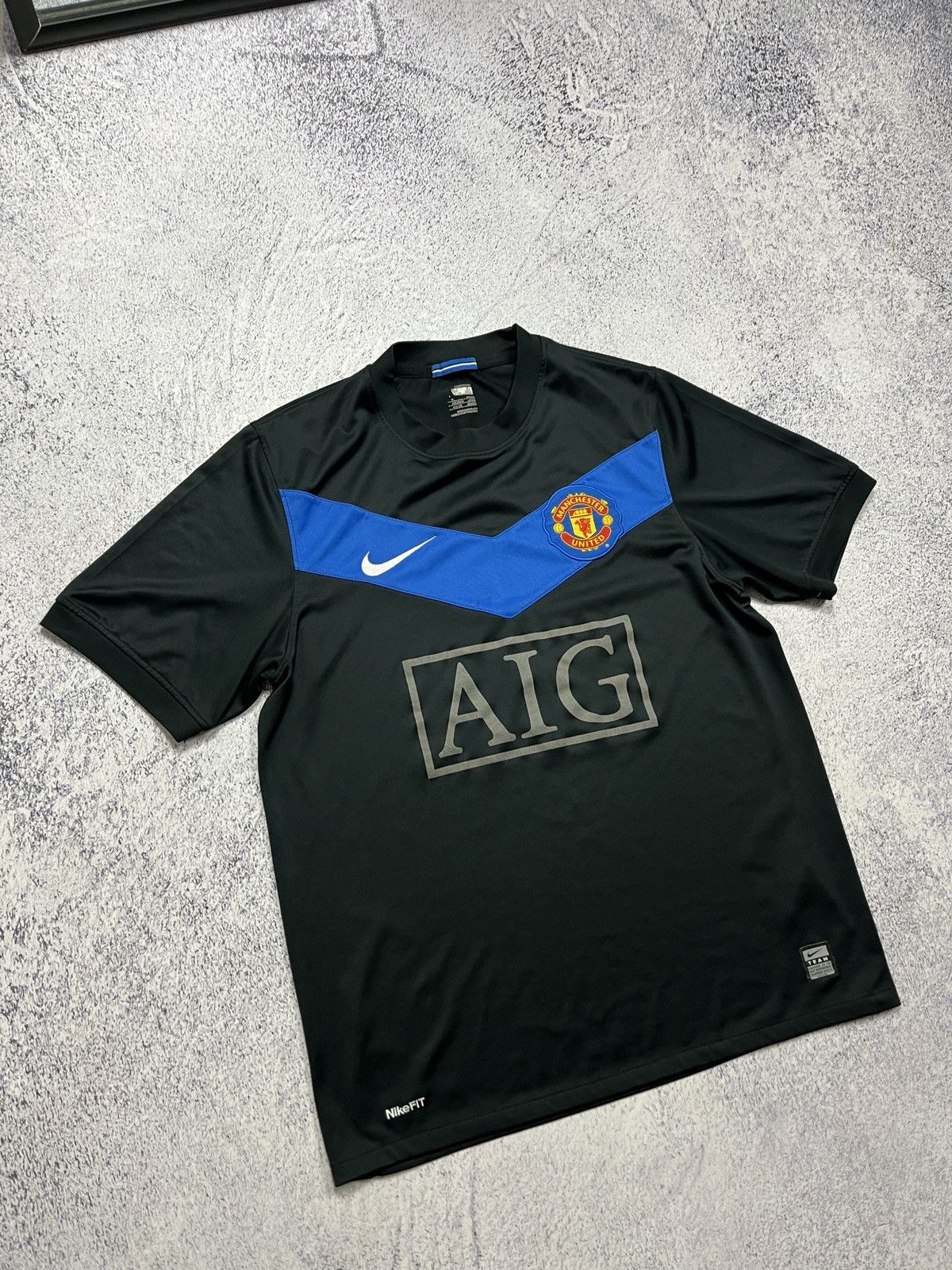 Nike 2009 Manchester United Nike Away Soccer Jersey Size US S / EU 44-46 / 1 - 4 Thumbnail