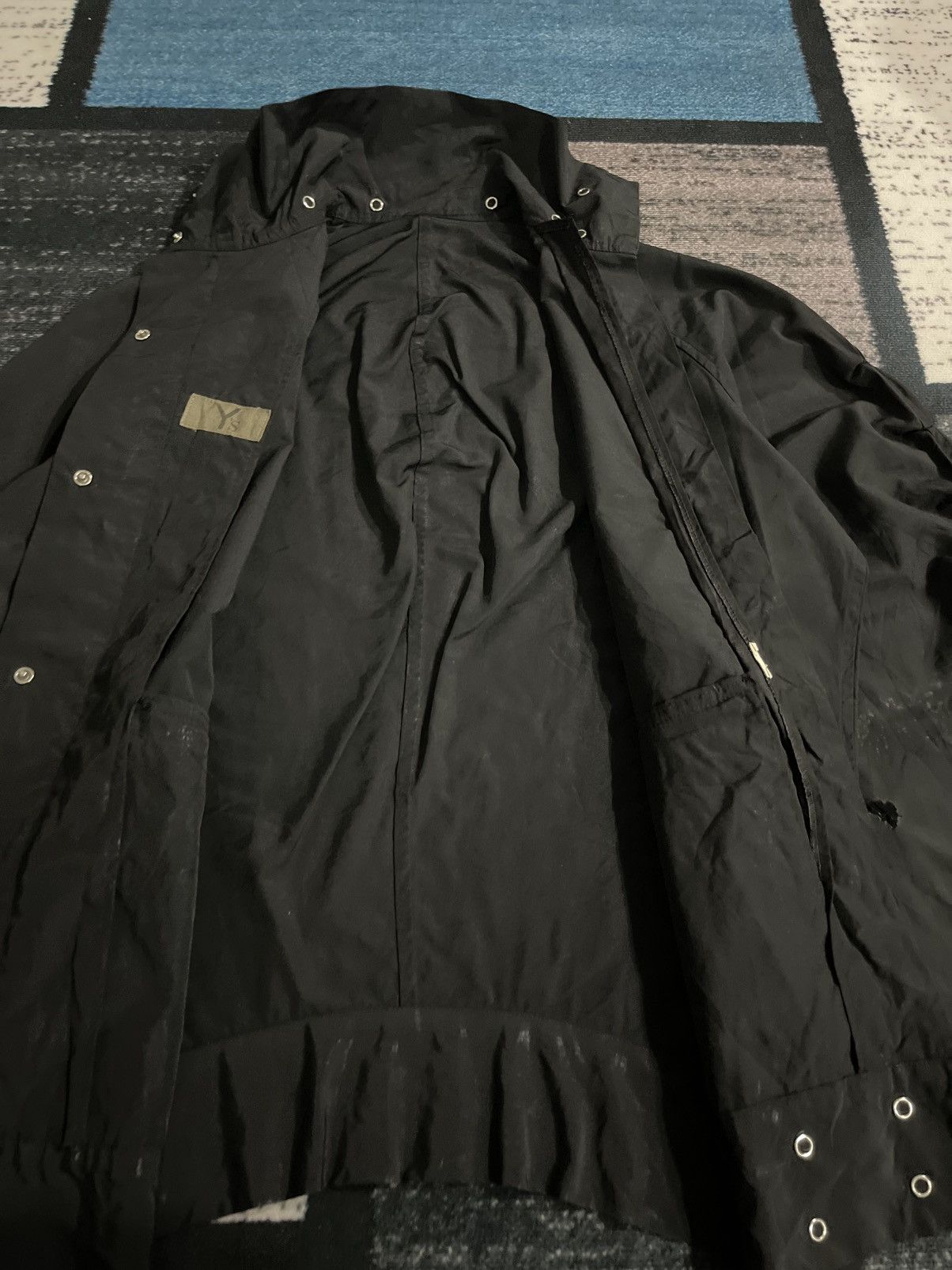 Yohji Yamamoto Vintage Y’s Yohji Yamamoto Snap Button Jacket Size US L / EU 52-54 / 3 - 14 Thumbnail