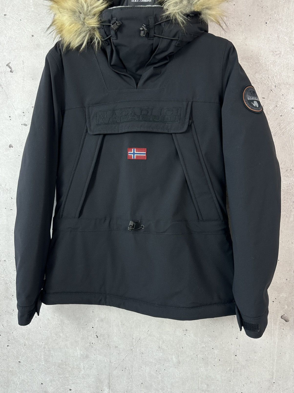Napapijri Napapijri Skidoo Taped Seams Black Winter Women’s Anorak Size S / US 4 / IT 40 - 4 Thumbnail
