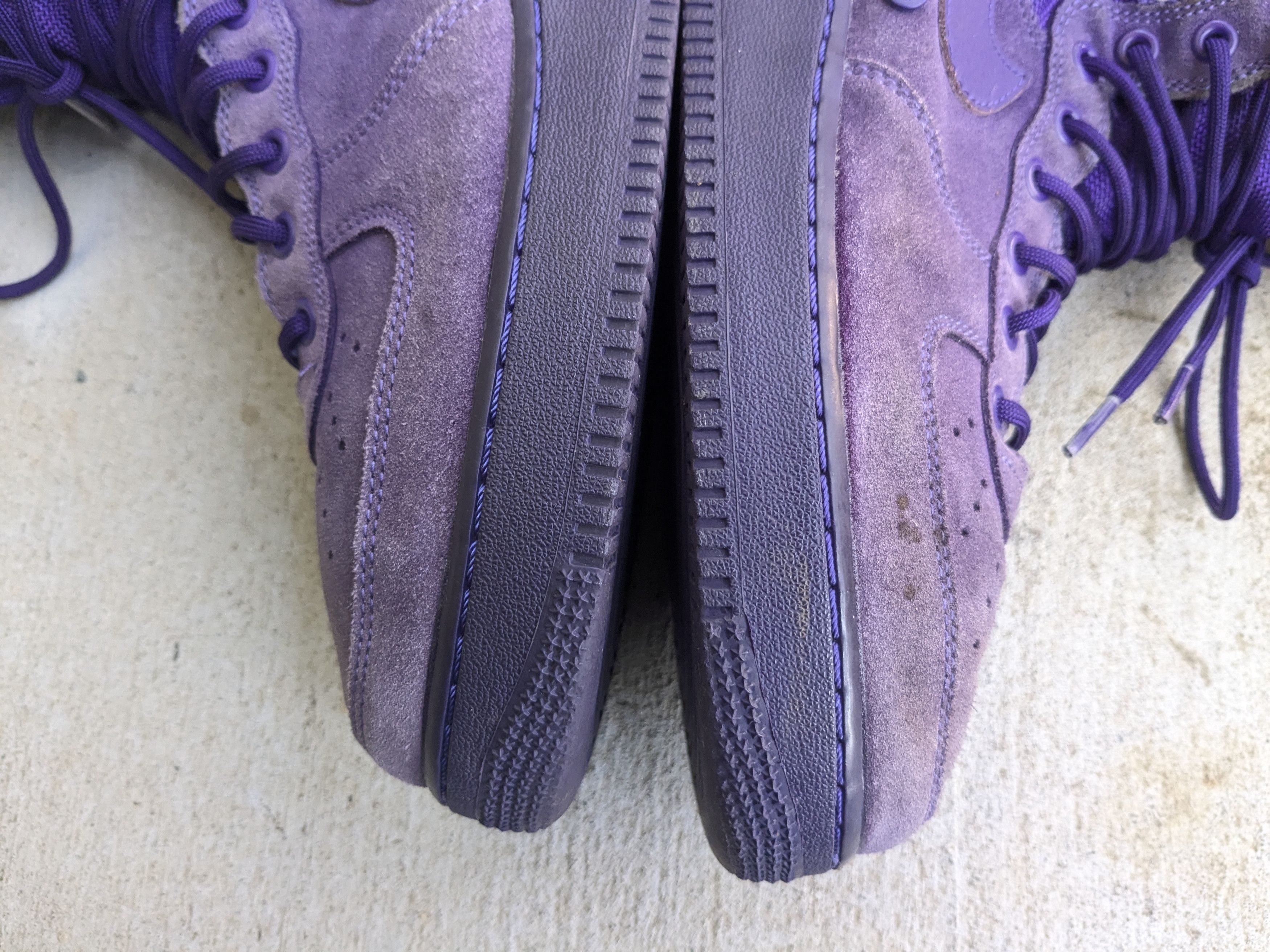 Nike Nike Air SF Air Force 1 High Court Purple 864024-500 Suede Size US 11 / EU 44 - 9 Thumbnail