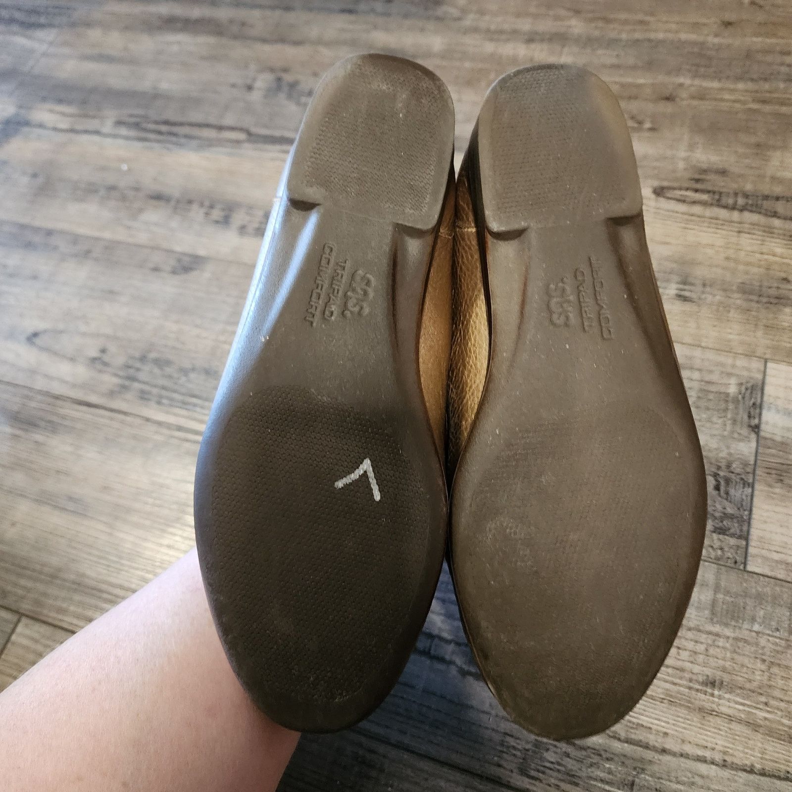 SAS SAS Shoes metallic Tripad Comfort Slip Ons size 7 b43 Size US 7 / IT 37 - 7 Thumbnail