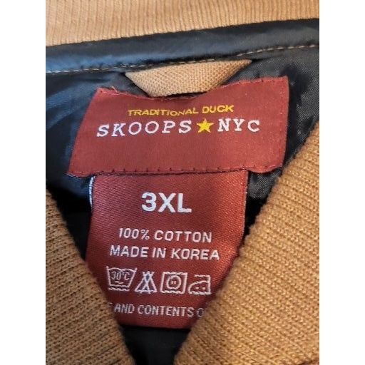 New England Outerwear Skoops NYC Traditional Duck Sleeveless Vest Men Sz 3XL Brown Size US XXL / EU 58 / 5 - 9 Thumbnail