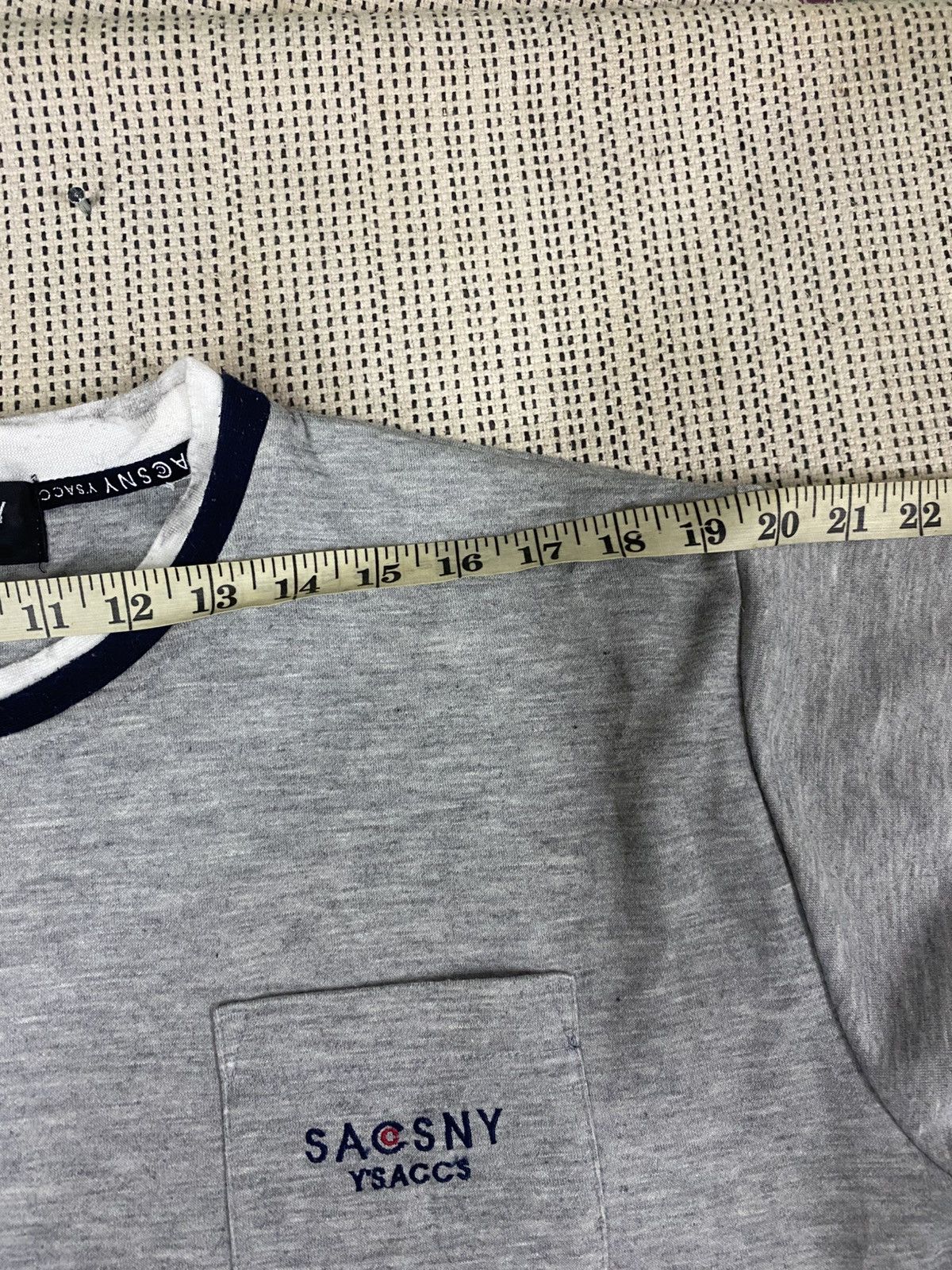 Yohji Yamamoto Y’s Yohji Yamamoto Logo T-Shirt Japan very rare Size US L / EU 52-54 / 3 - 9 Thumbnail