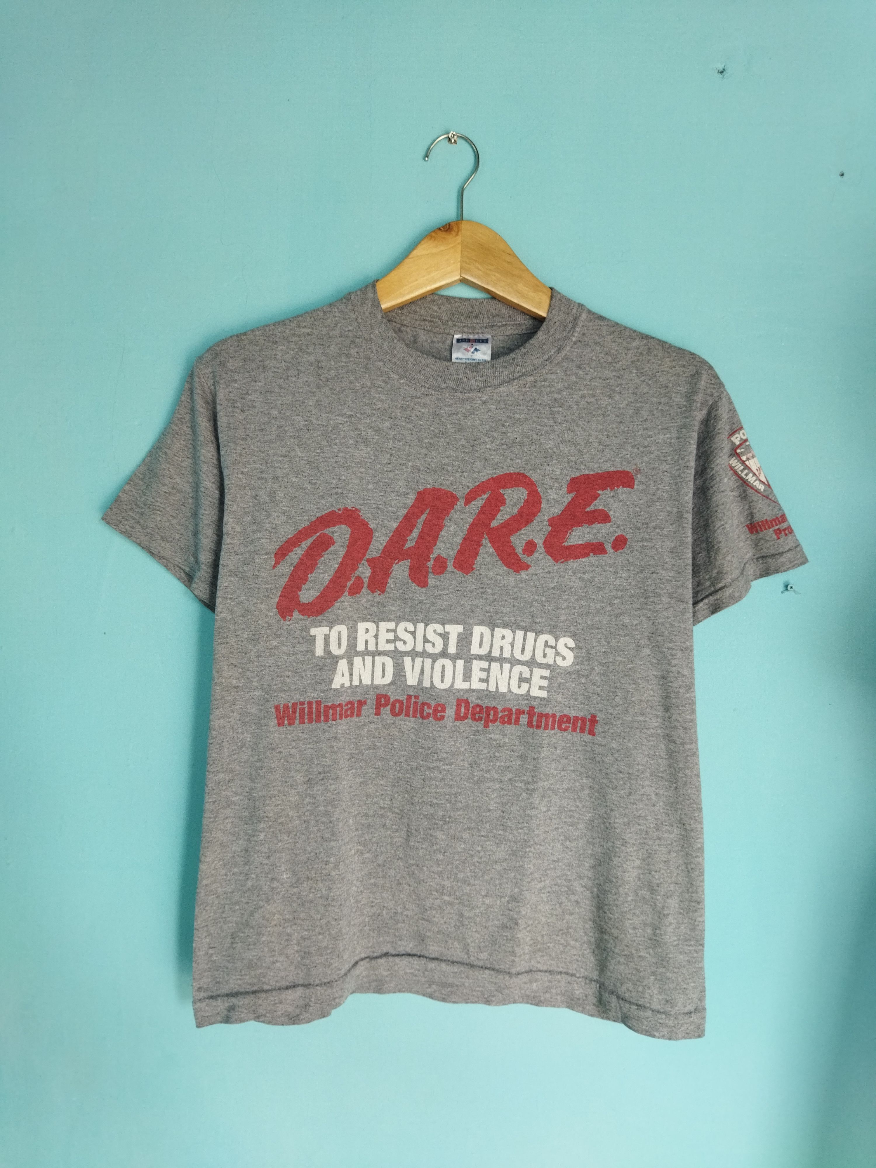 D.A.R.E Vintage D.A.R.E willmar police department tshirt Size US S / EU 44-46 / 1 - 1 Thumbnail