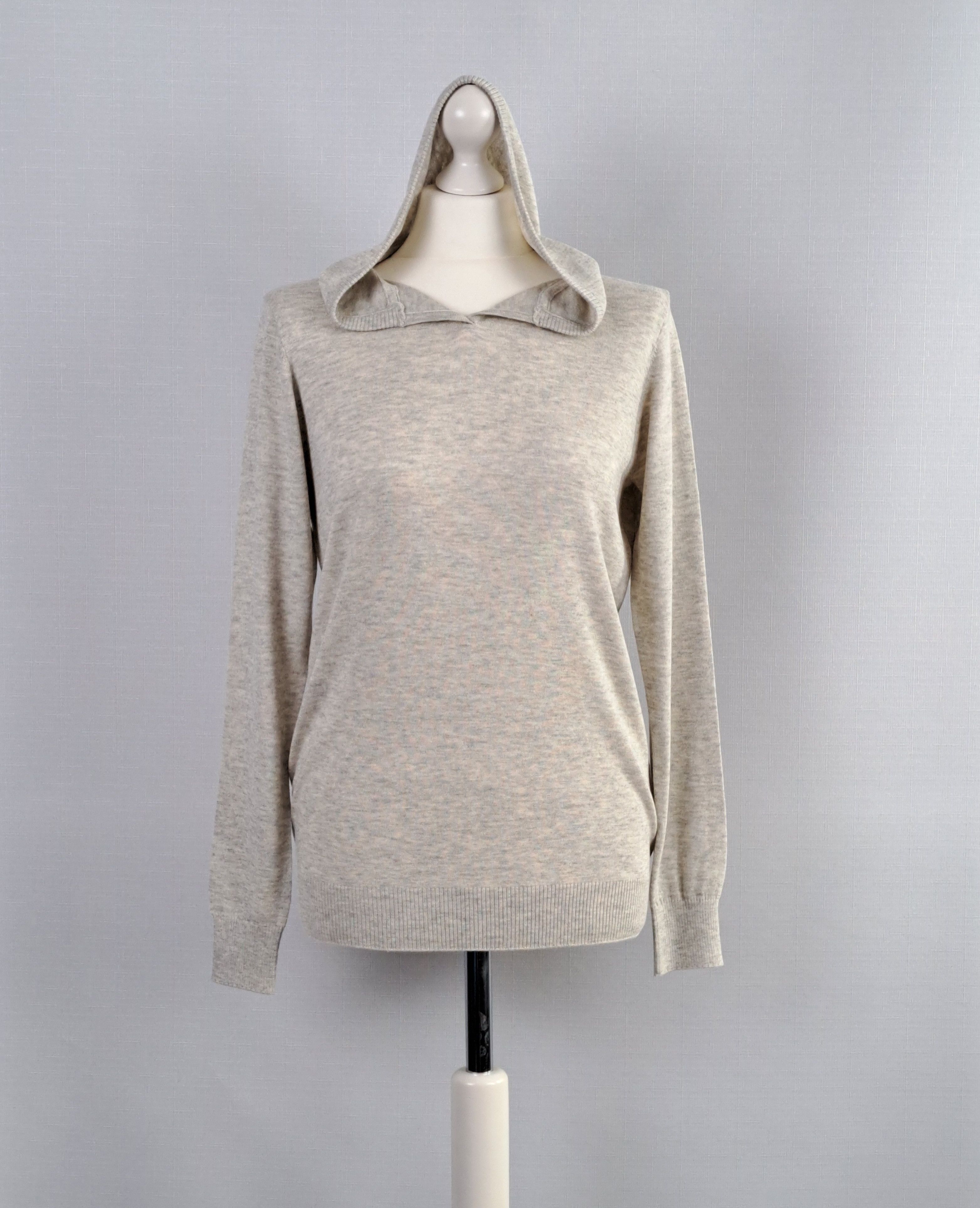 Japanese Brand Mayson Grey hooded pullover. Size 2 Size S / US 4 / IT 40 - 1 Thumbnail