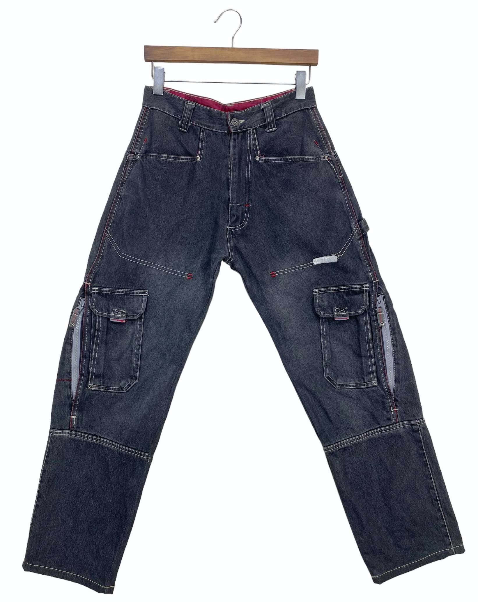 Japanese Brand Chèvre Denim Jeans Hip Hop Skateboards Baggy Jeans Pants ...