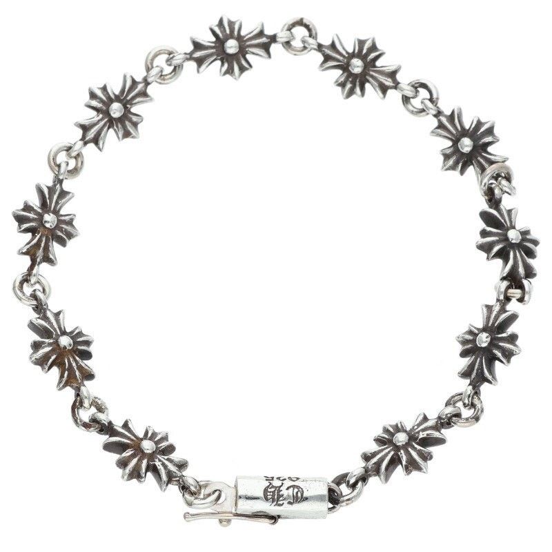 Chrome Hearts Chrome Hearts Tiny ECH Plus Silver Bracelet Size ONE SIZE - 2 Thumbnail