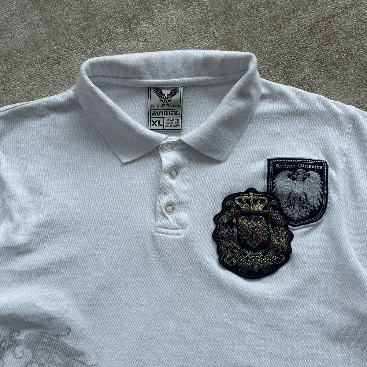 Avirex Avirex Sky King 2000’s Polo Size US XL / EU 56 / 4 - 3 Thumbnail
