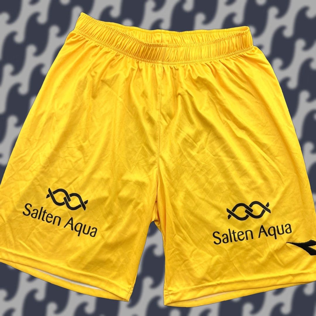 Diadora Diadora FK Bodo Glimt 2021 2022 Home Shorts Large Adult Football Norway Yellow Diadora Shorts Male Athletic Soccer Regular XS? Size US 33 - 1 Thumbnail