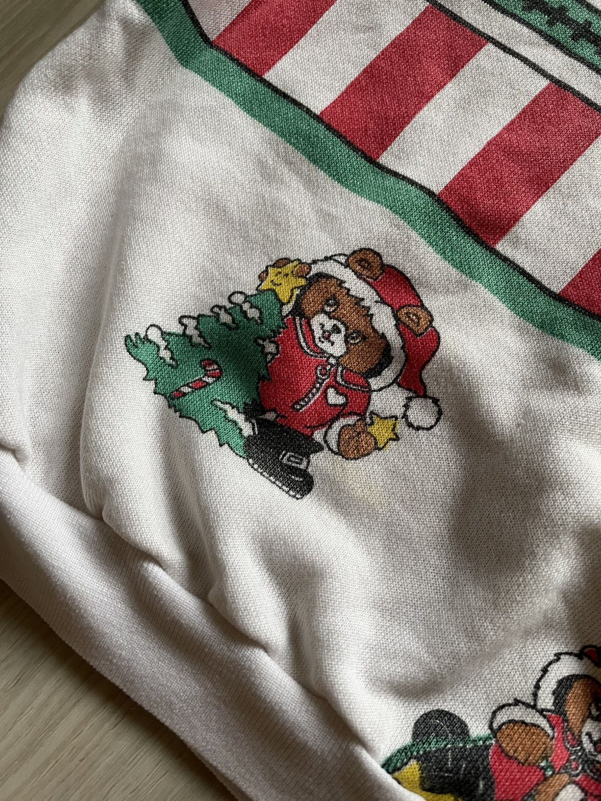 Vintage Vintage Christmas Winter Bears Sweater Double Side Sz M Size M / US 6-8 / IT 42-44 - 3 Thumbnail