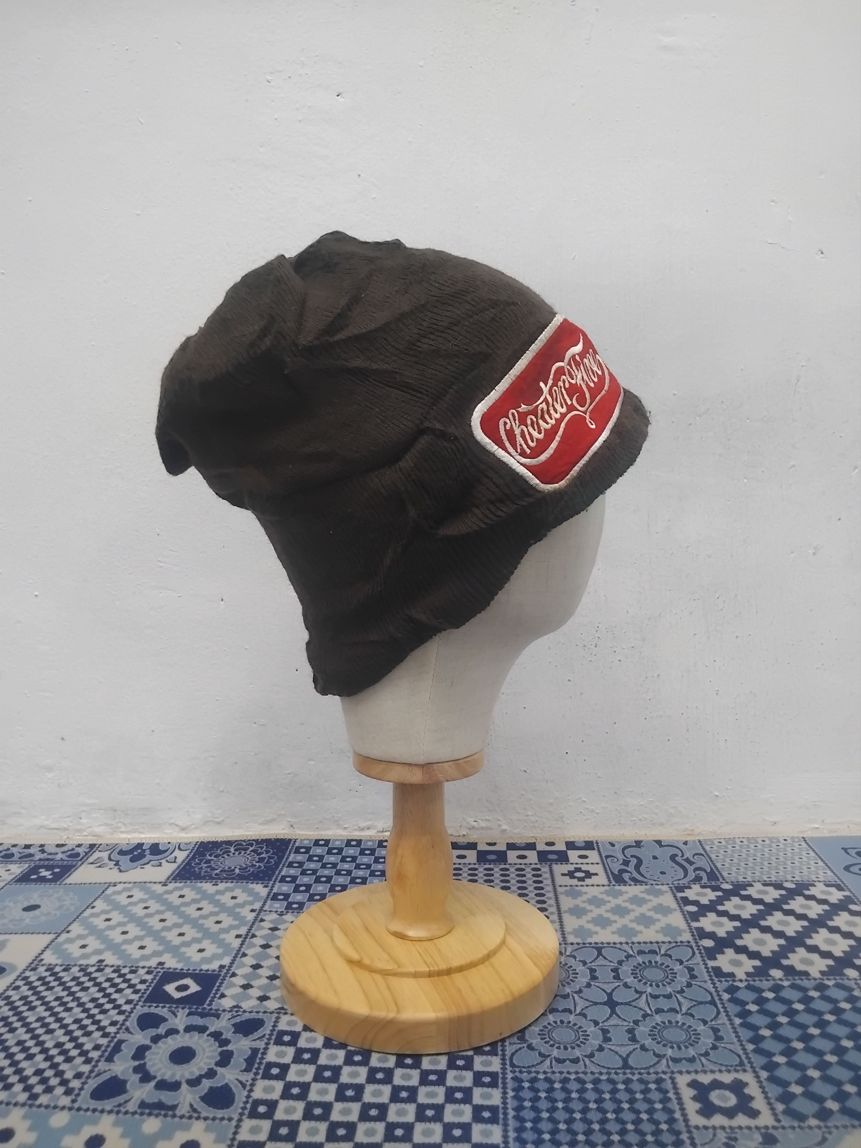 Japanese Brand Patches chocolate beanie Size ONE SIZE - 6 Thumbnail