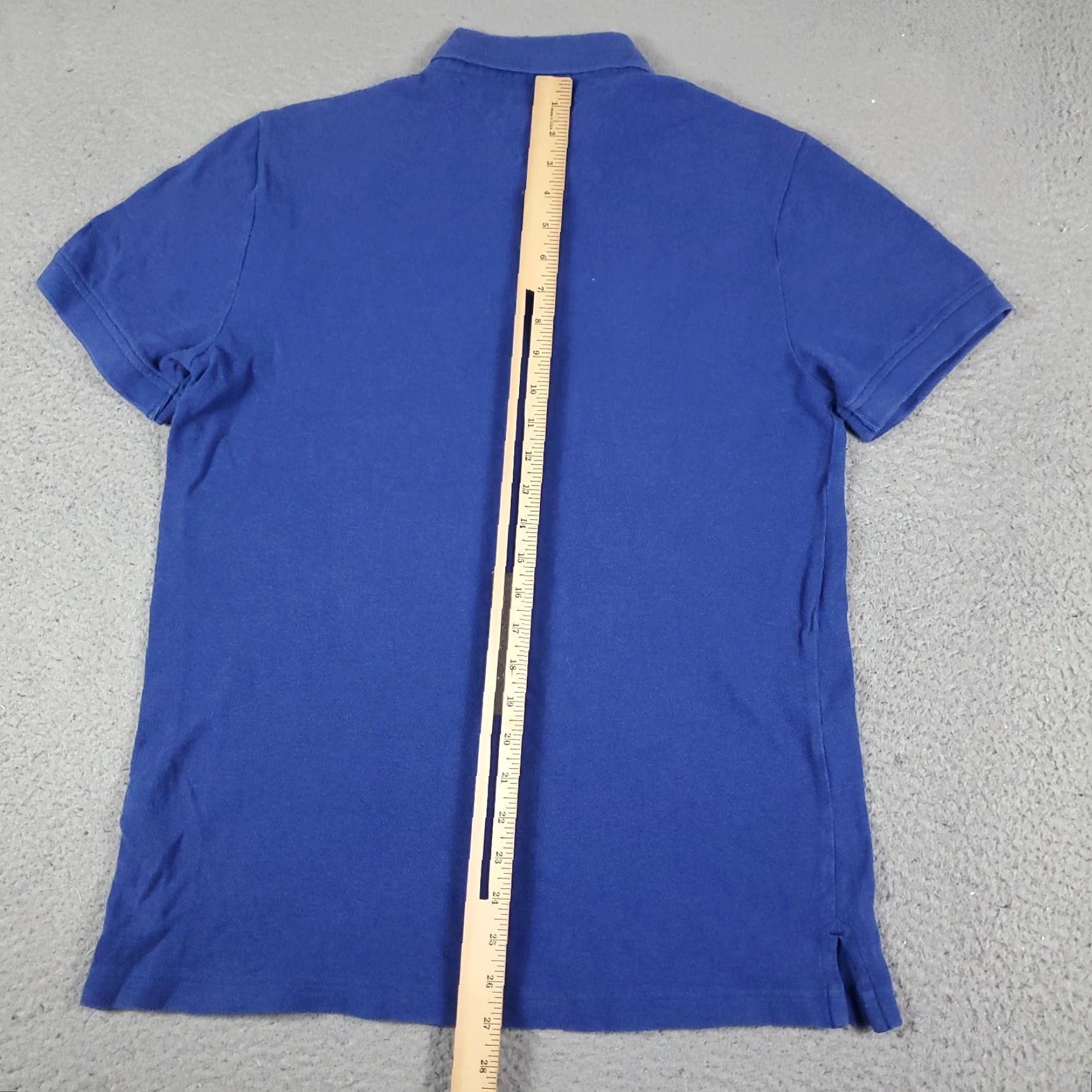 Tommy Hilfiger Tommy Hilfiger Polo Shirt Mens Medium Blue Casual Short Sleeve Regular Fit 100% Cotton Size US M / EU 48-50 / 2 - 3 Thumbnail