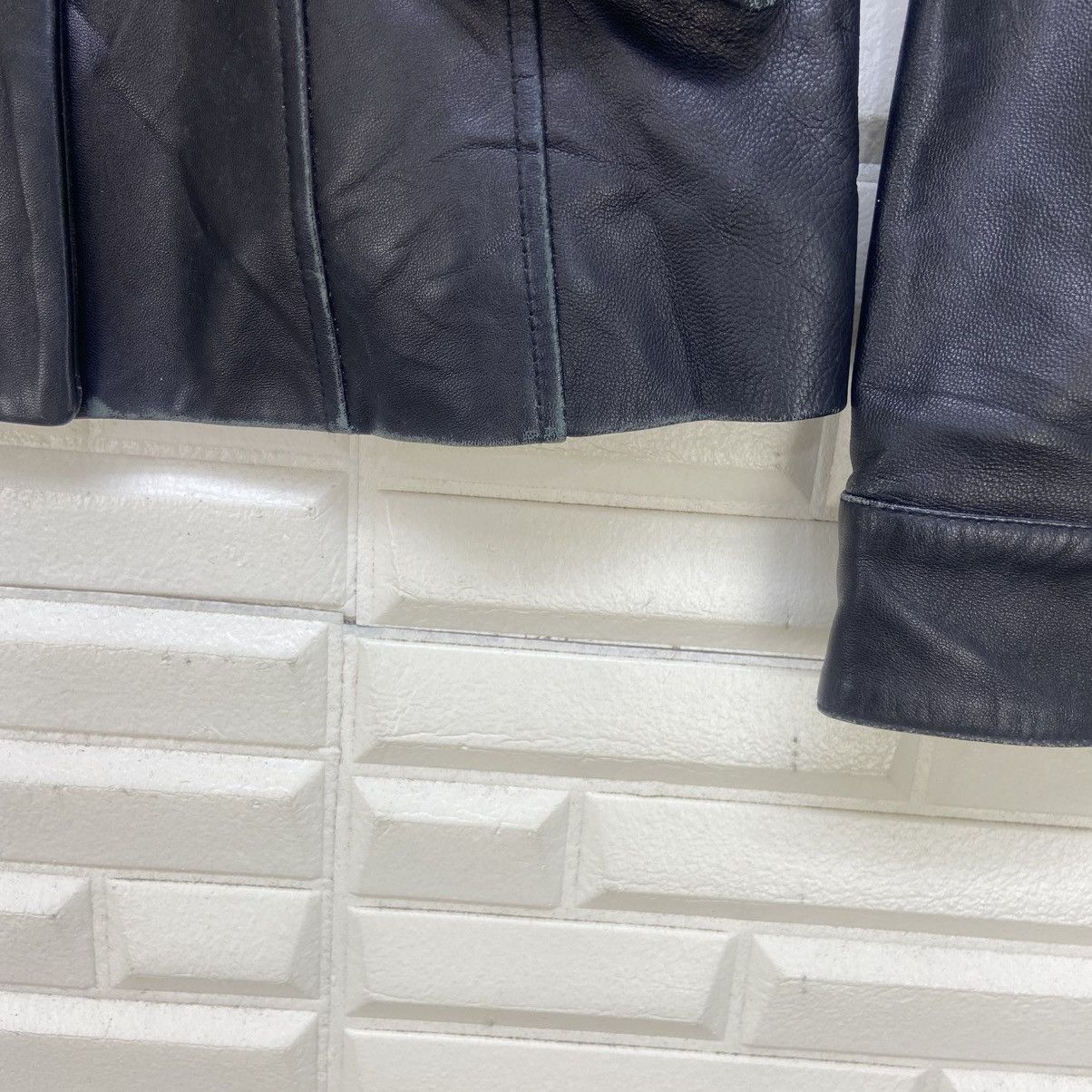Theory Japanese Brand Theory Leather Jacket Size S / US 4 / IT 40 - 7 Thumbnail