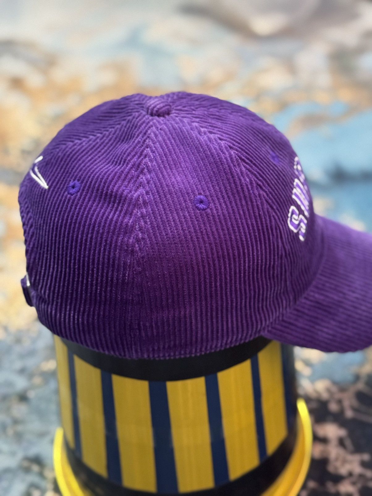 Nike × Supreme Supreme nike Arc Corduroy 6 Panel - Purple Size ONE SIZE - 4 Thumbnail