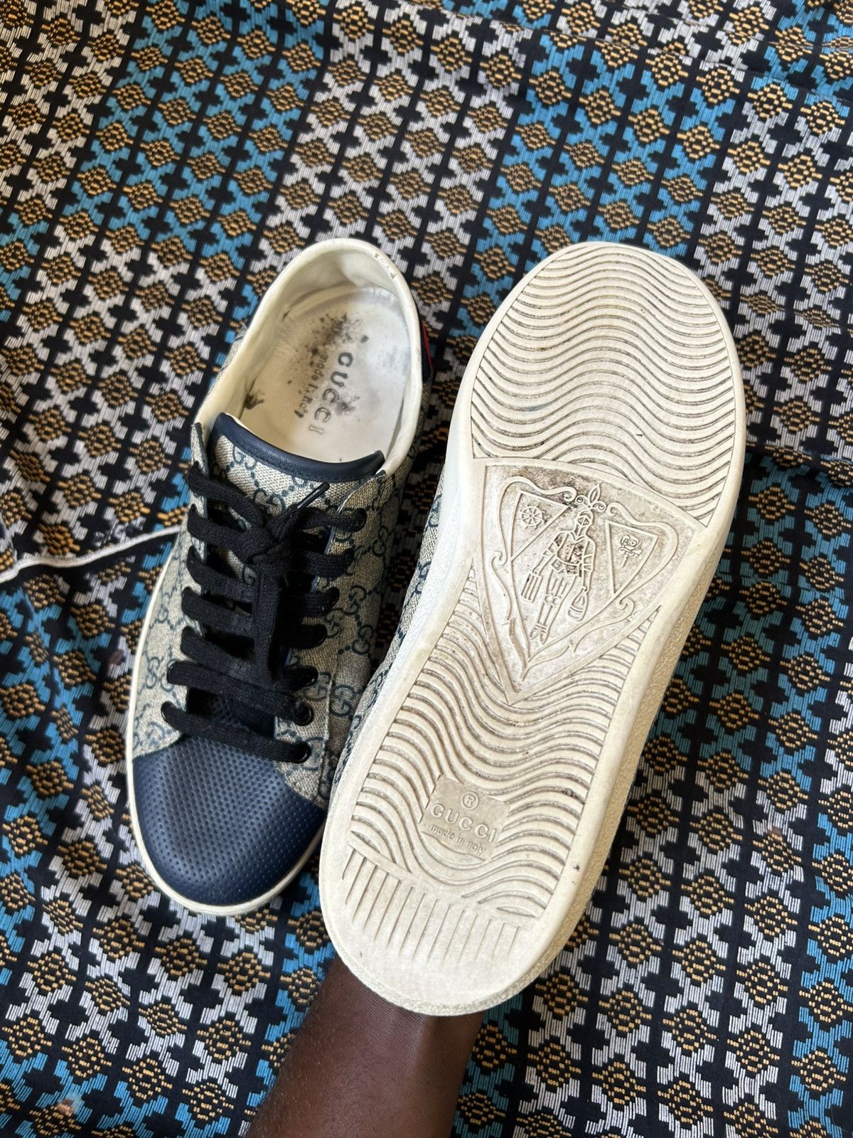 Gucci Gucci Brooklyn GG Supreme Low Sneaker Size10 EU44 US11 Size US 10 / EU 43 - 11 Thumbnail