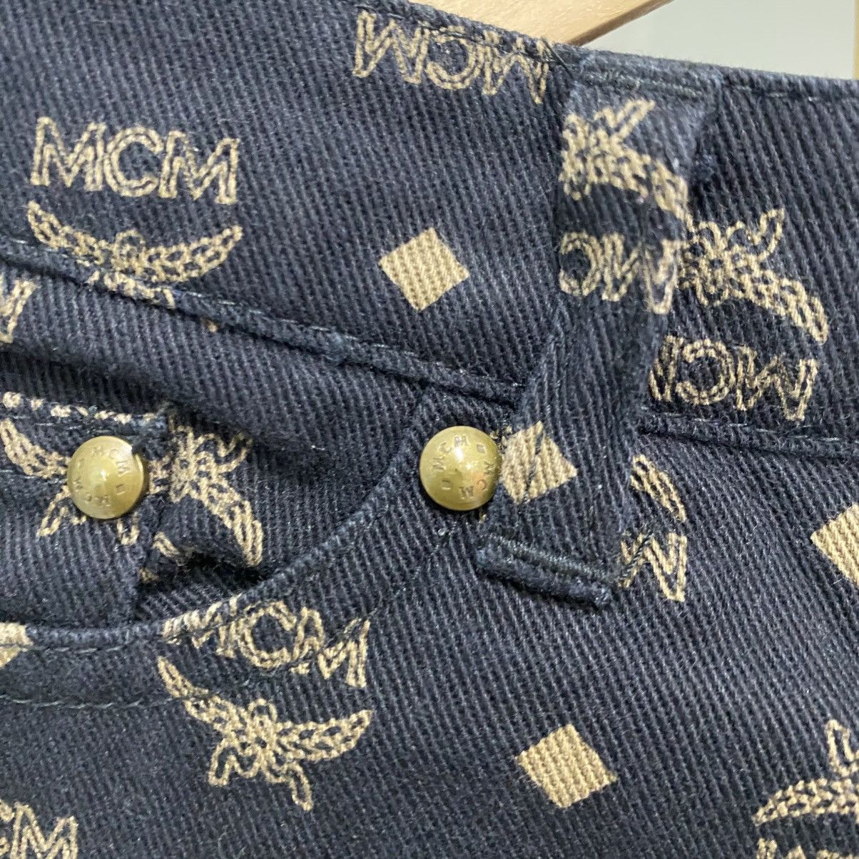 MCM Vintage MCM Monogram Pants Size US 28 / EU 44 - 5 Thumbnail