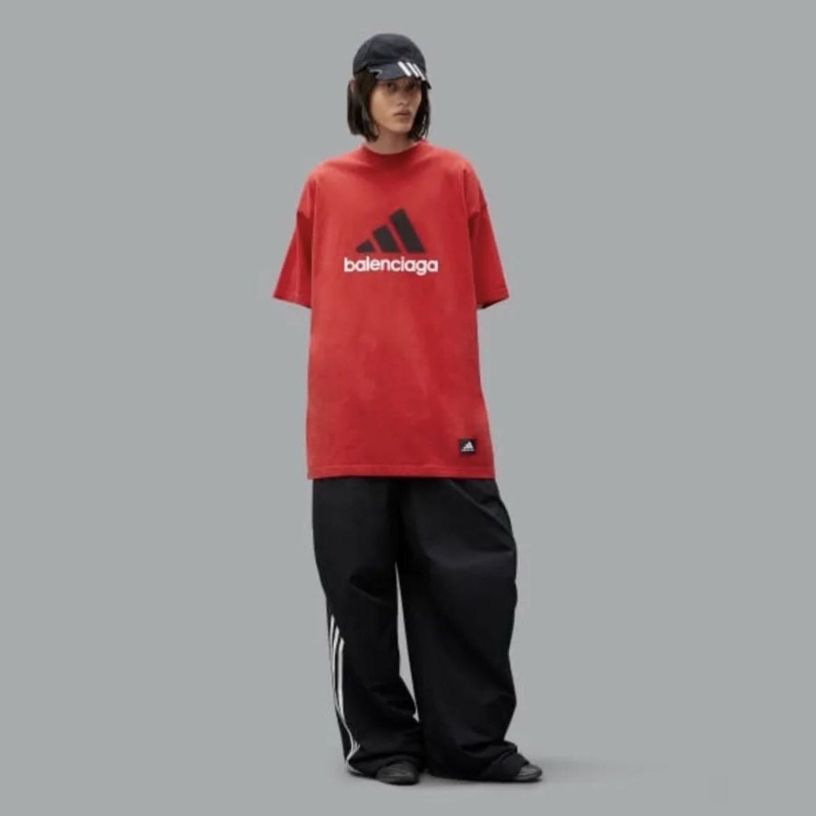 Adidas × Balenciaga Balenciaga x adidas 90s Oversized tee Size US M / EU 48-50 / 2 - 4 Thumbnail