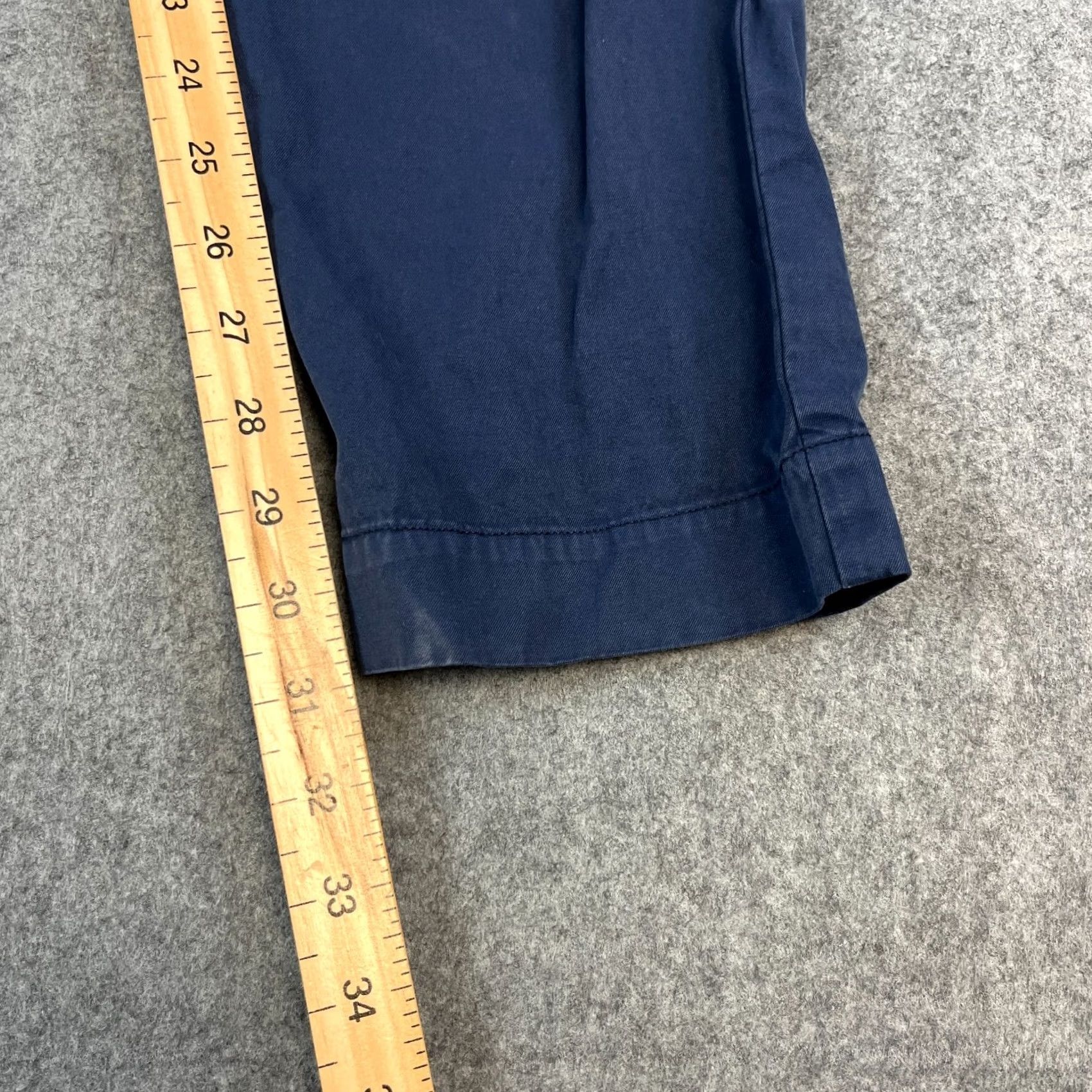 Polo Ralph Lauren Polo Ralph Lauren Mens Chino Trousers Pants Slim Tapered Fit 38 32 Navy Blue Size US M / EU 48-50 / 2 - 4 Thumbnail