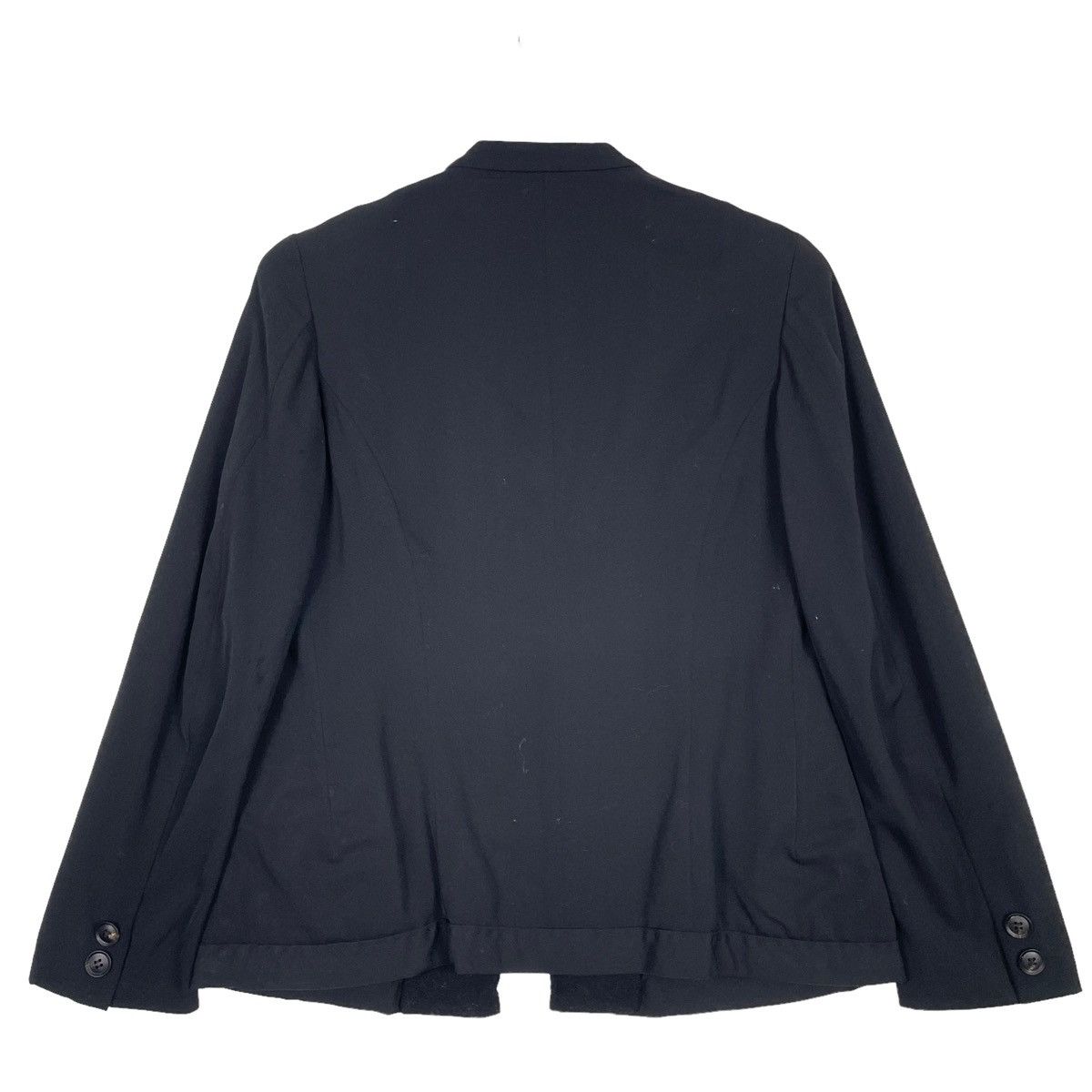 Yohji Yamamoto 💥AW04 YOHJI YAMAMOTO BUTTONLESS RUNAWAY JACKET Size S / US 4 / IT 40 - 11 Thumbnail