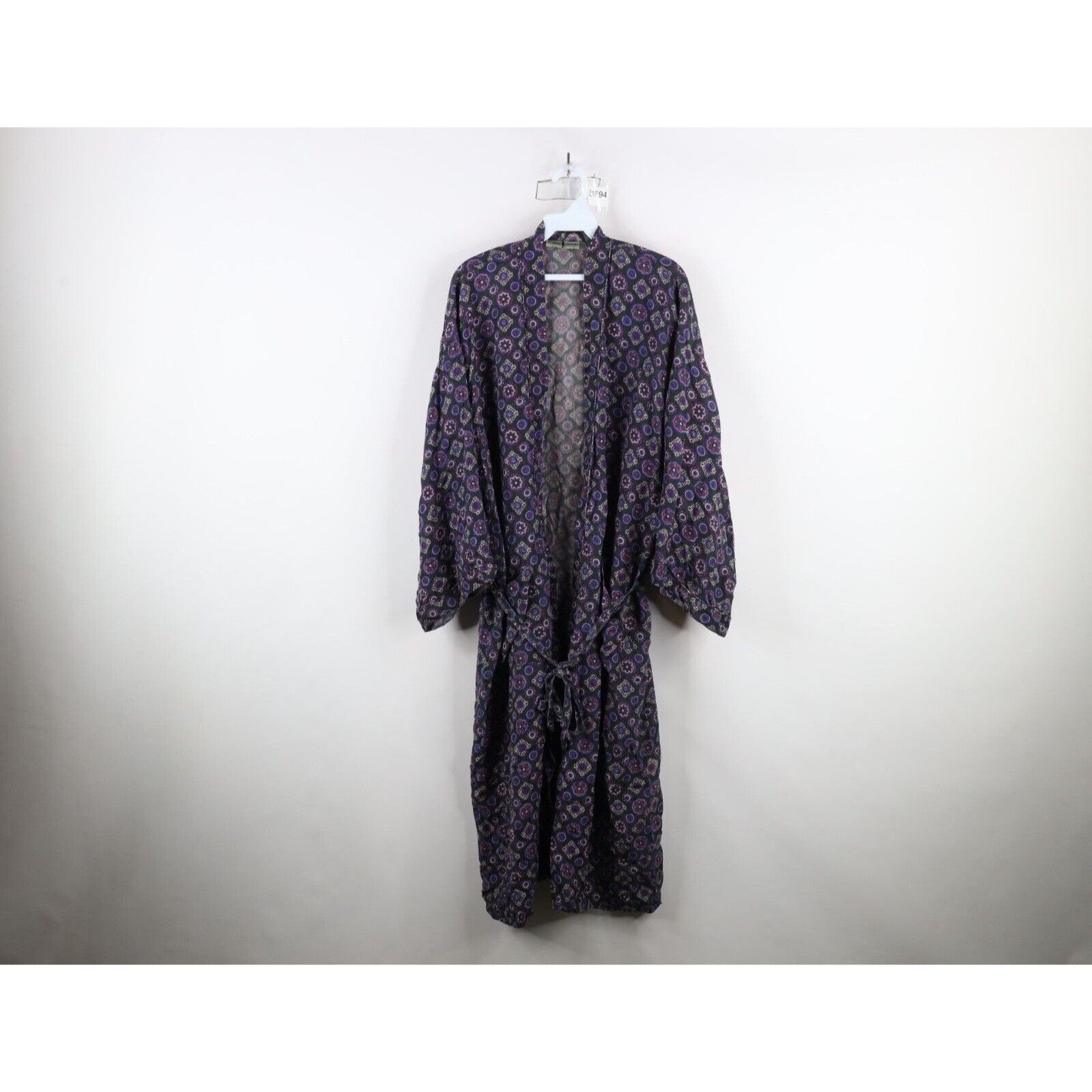 Vintage Vintage 90s Streetwear Mens One Size Faded Belted Geometric Size US L / EU 52-54 / 3 - 1 Thumbnail
