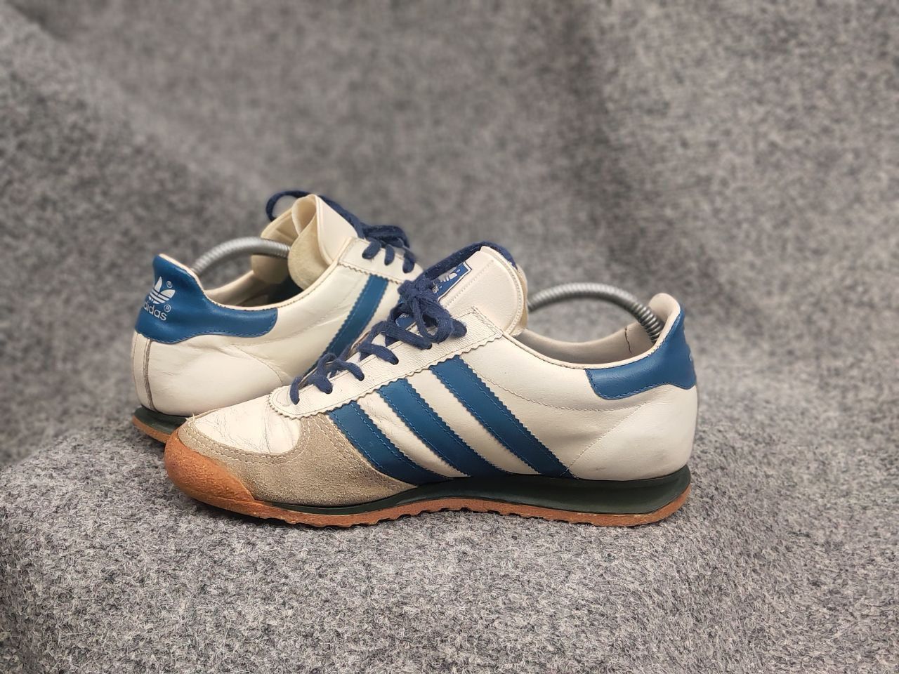 Adidas Rare Vintage 70's Adidas ROM Leather Sneakers Yugoslavia Size US 6 / EU 39 - 15 Thumbnail