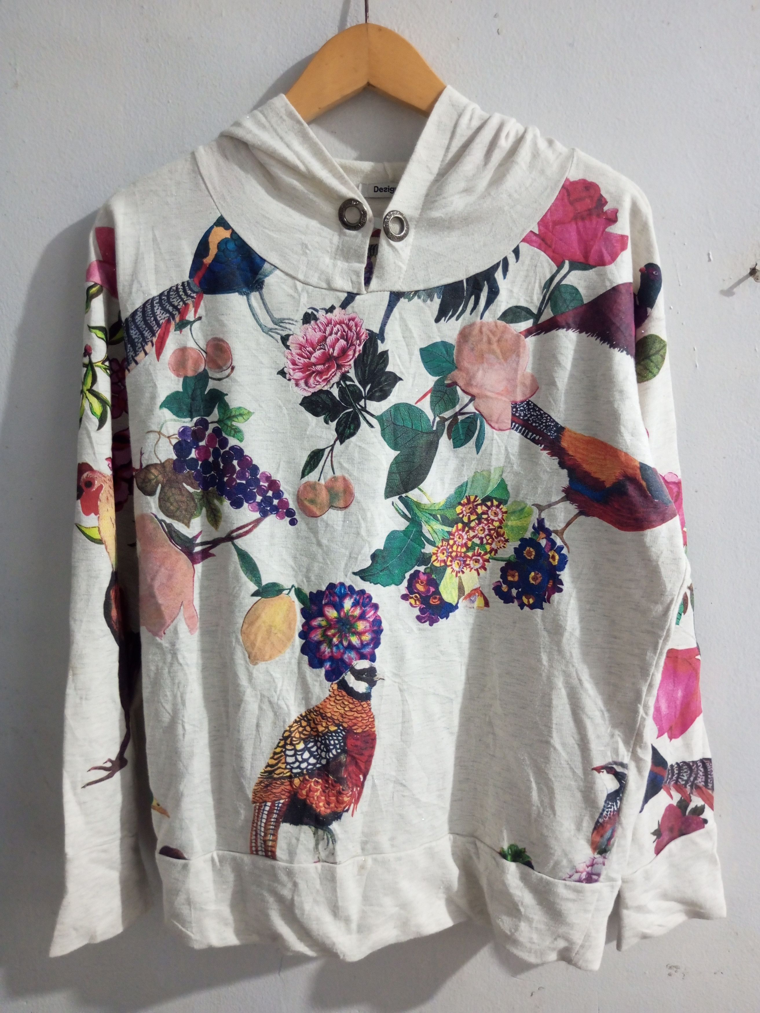 Desigual Vintage desigual Poultry glitter hoodie Size M / US 6-8 / IT 42-44 - 1 Thumbnail