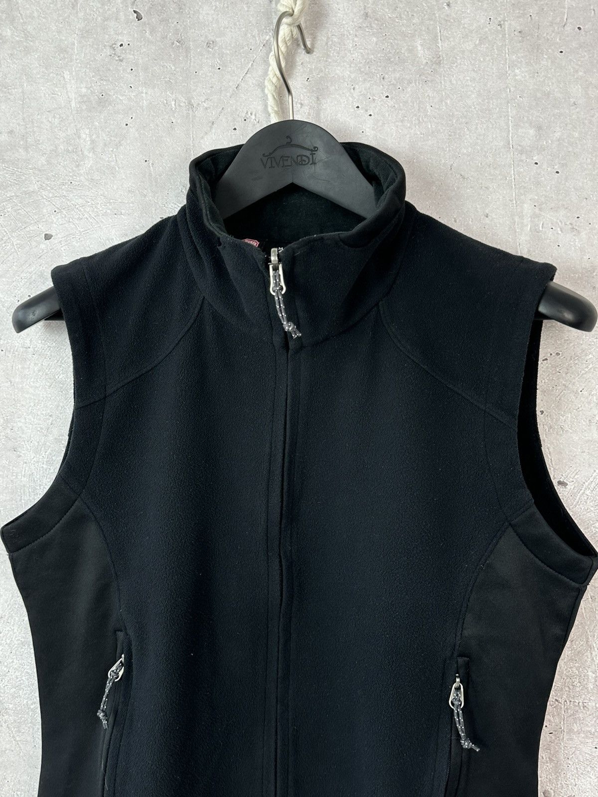 Mountain Hardwear Mountain Hardwear Black Full Zip Windstopper Fleece Vest Size S / US 4 / IT 40 - 6 Thumbnail