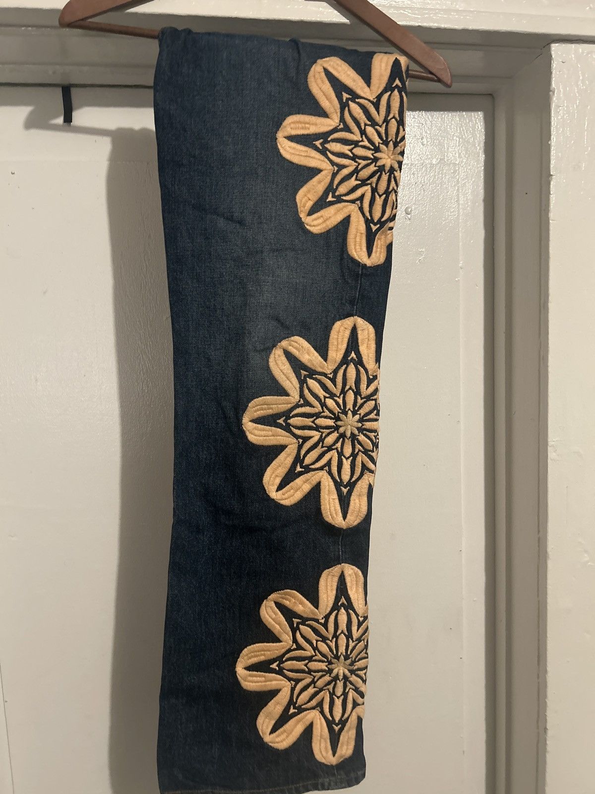 Bluemarble Bluemarble Embroidered Bootcut Jeans Size US 30 / EU 46 - 2 Thumbnail