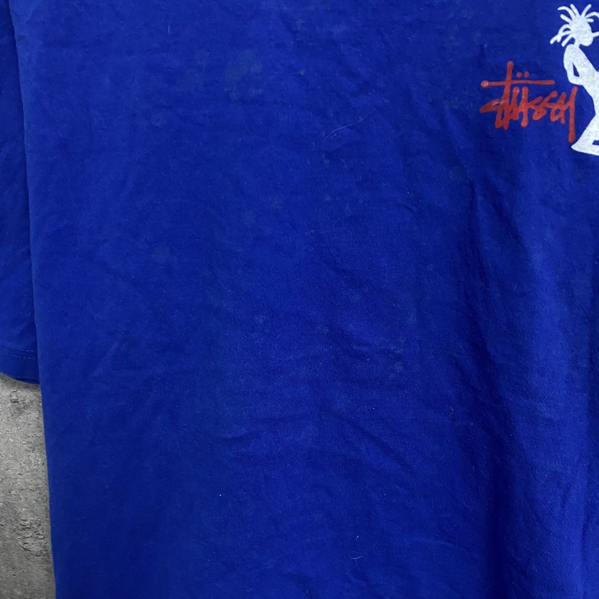 Stussy Vintage Stussy T Shirt Tee Big Logo Baggy 90s Size US L / EU 52-54 / 3 - 8 Thumbnail