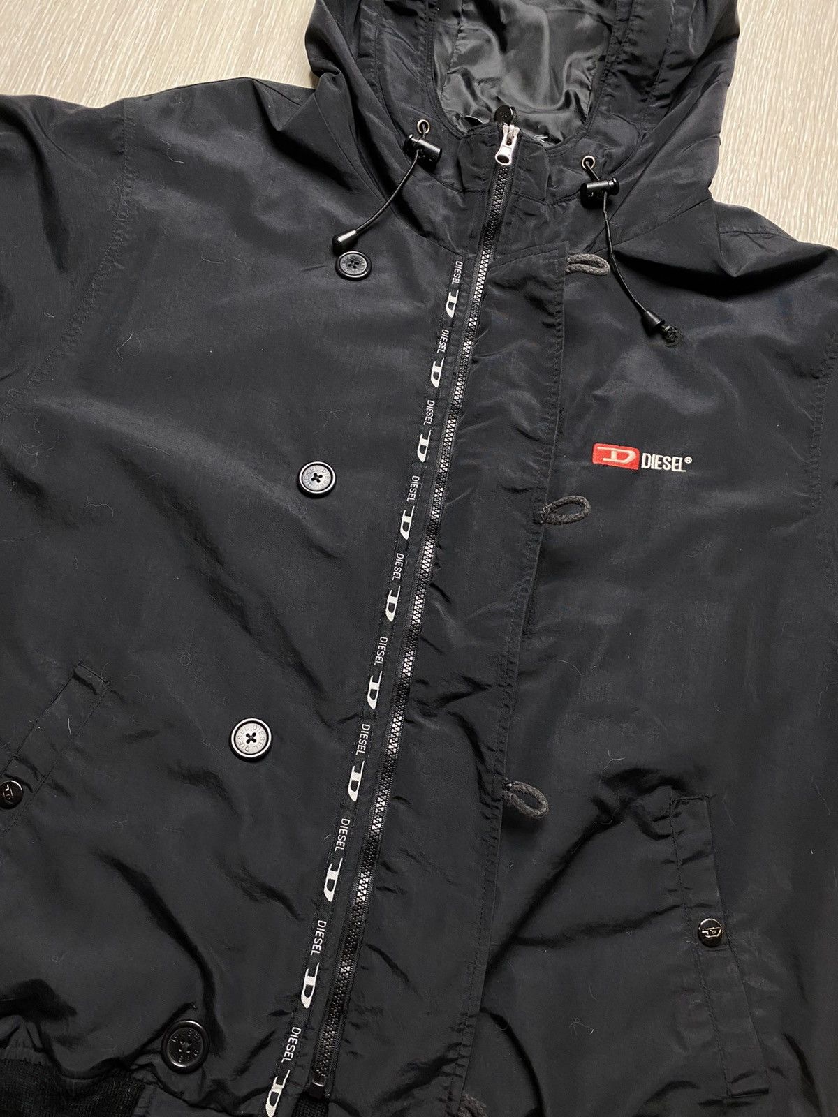 Diesel Vintage DIESEL Industry Jacket with Down Liner Size L Black Size US L / EU 52-54 / 3 - 16 Thumbnail