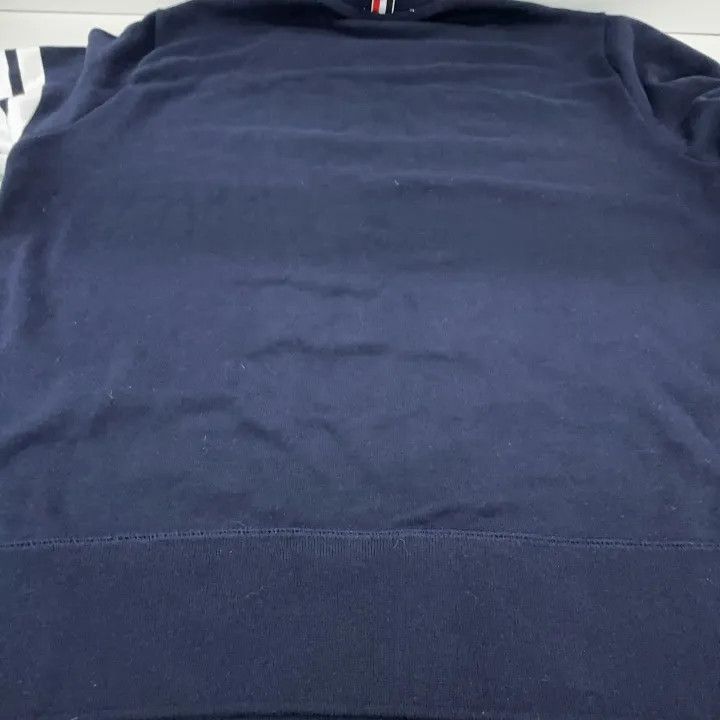 Thom Browne Thom Browne Navy Blue Classic Logo Sweatshirt -2507 Size US M / EU 48-50 / 2 - 6 Thumbnail
