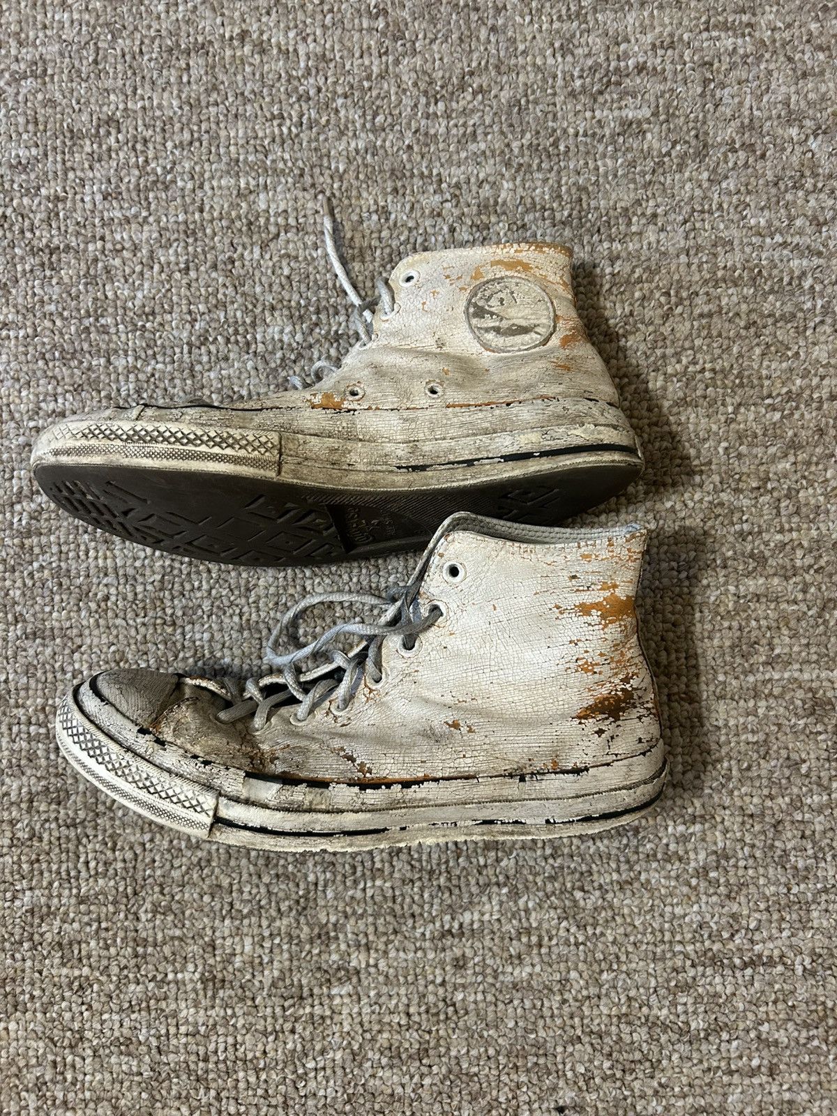 Maison Margiela Paint Cracked Converse