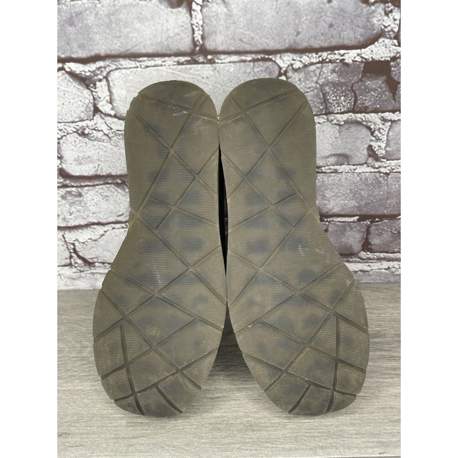 Other Musette Pewter Metallic Patent Leather Kiltie Wedge Shoes Wo Size US 7 / IT 37 - 7 Thumbnail