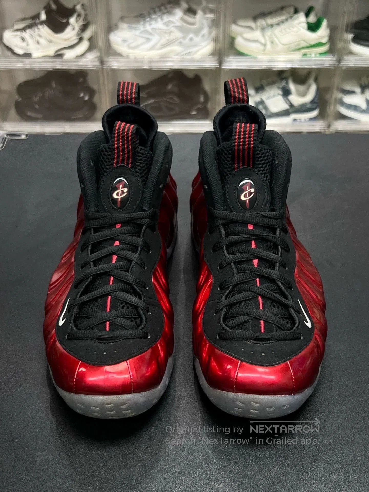 Nike nike foamposite red and black 2017 model. Size US 10 / EU 43 - 2 Thumbnail