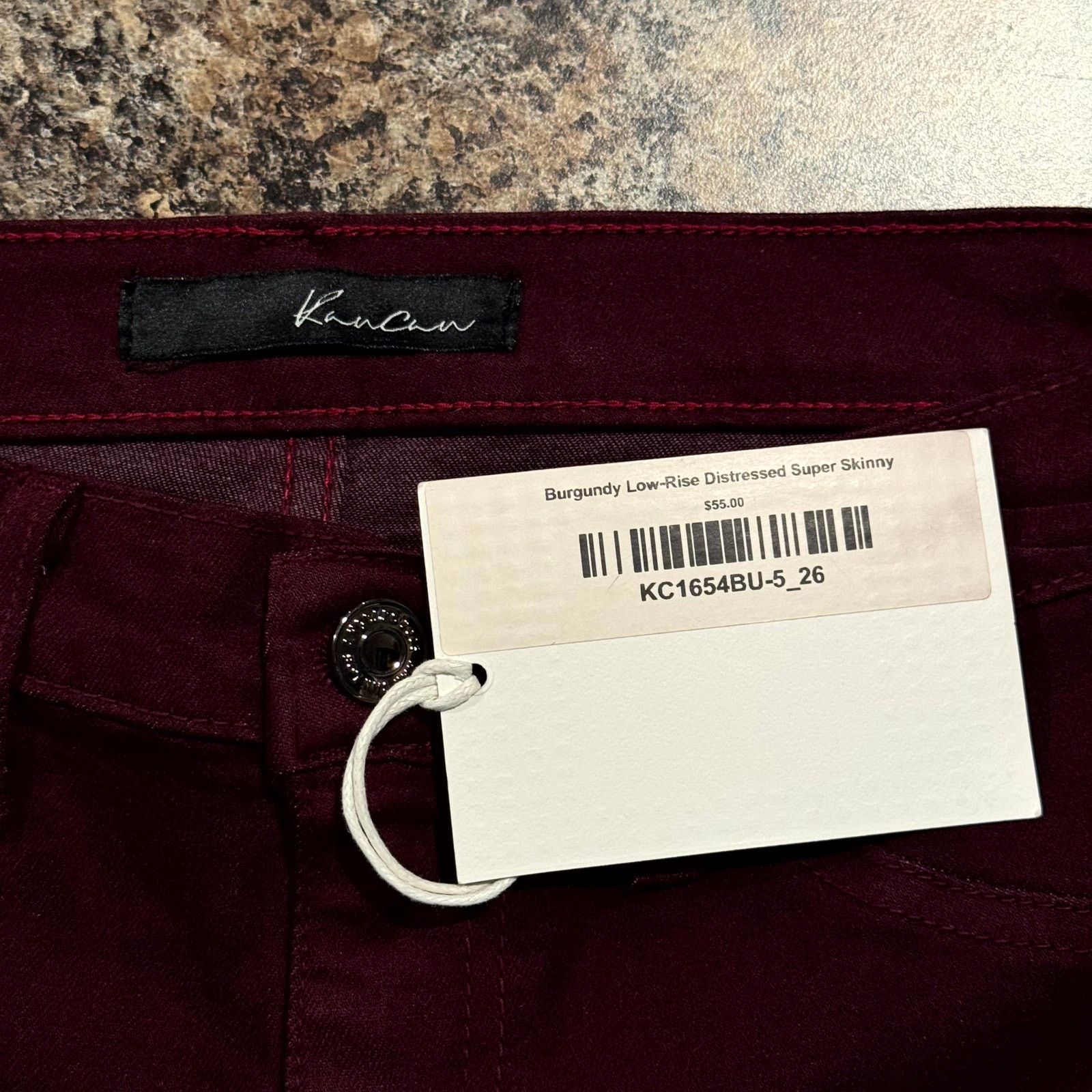 Kancan USA NWT Kancan Jeans Super Skinny Distressed Low Rise 5/26 Y2K Size 26" / US 2 / IT 38 - 3 Thumbnail
