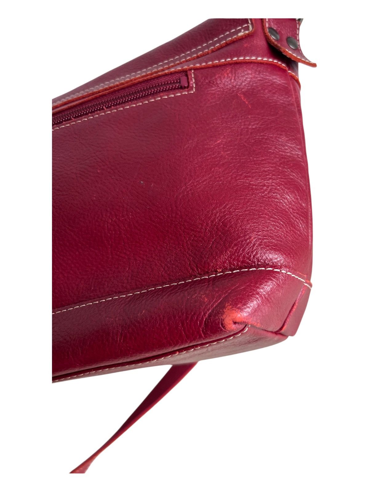 Comme des Garcons 🇯🇵 Craft LILY Genuine Leather Crossbody Messenger Bag Size ONE SIZE - 13 Thumbnail