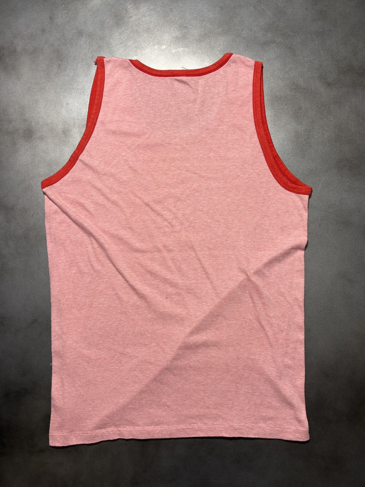 Vintage 1970s Tank Top Vintage Blank Tee Two Tone 70s Sportswear 80s Size US M / EU 48-50 / 2 - 9 Thumbnail