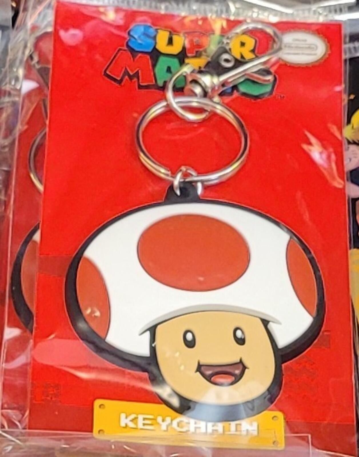 Other Toad Keychain - Official Licensed Product - Mario Themed Size ONE SIZE - 1 Preview