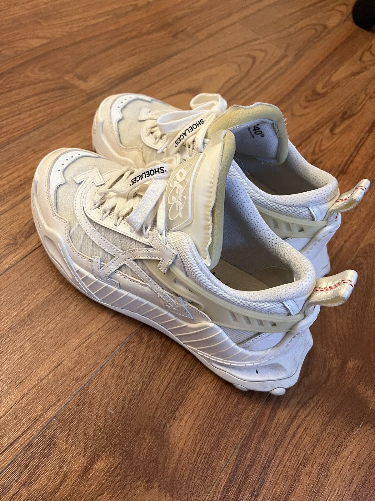 Off-White Off-White ODSY 1000 Triple White Size US 8 / EU 41 - 3 Thumbnail