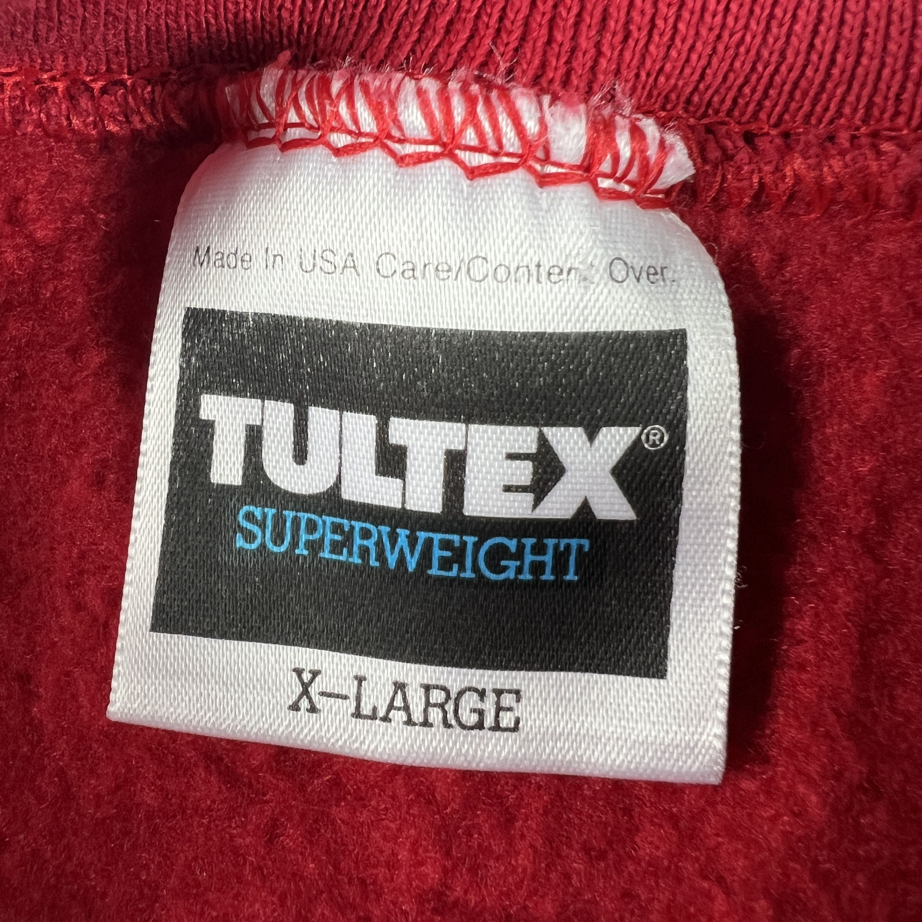 NBA × Tultex × Vintage VTG 90s Chicago Bulls Basketball Sweatshirt Faded Crewneck Size US XL / EU 56 / 4 - 9 Thumbnail